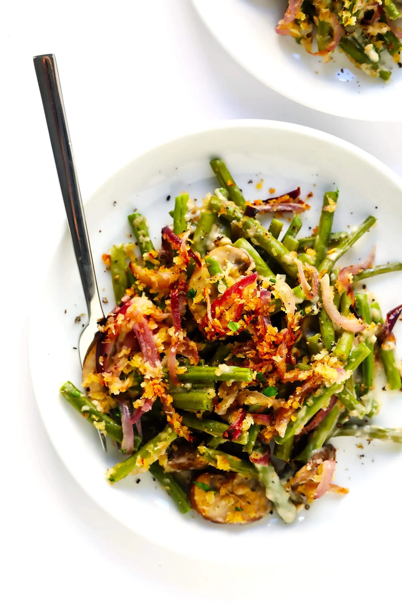 Healthy Green Bean Casserole