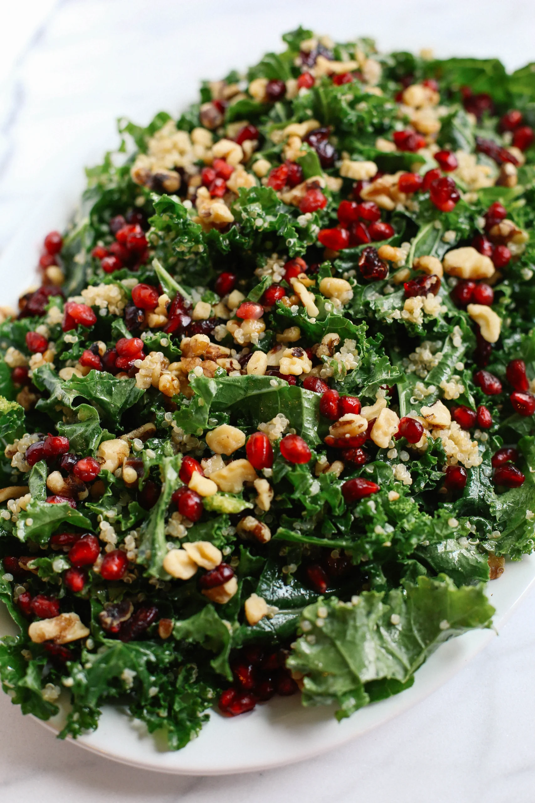 Healthy Kale Salad Quinoa