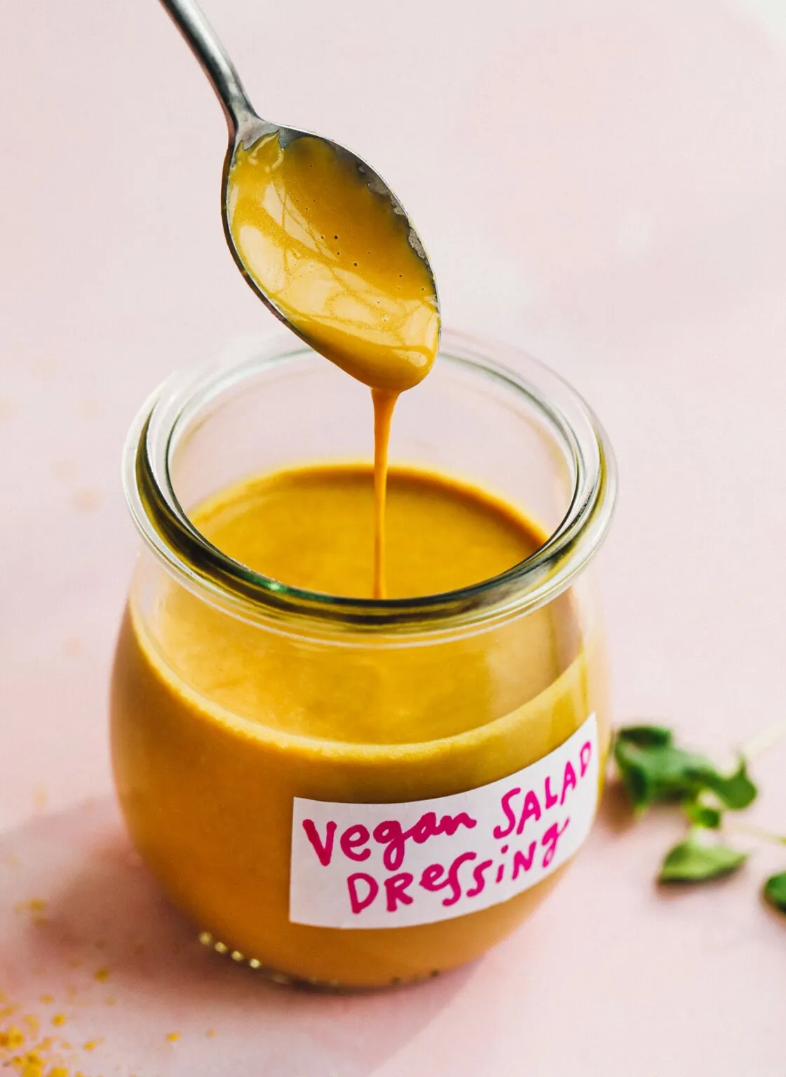 Healthy No Oil Vegan Salad Dressing