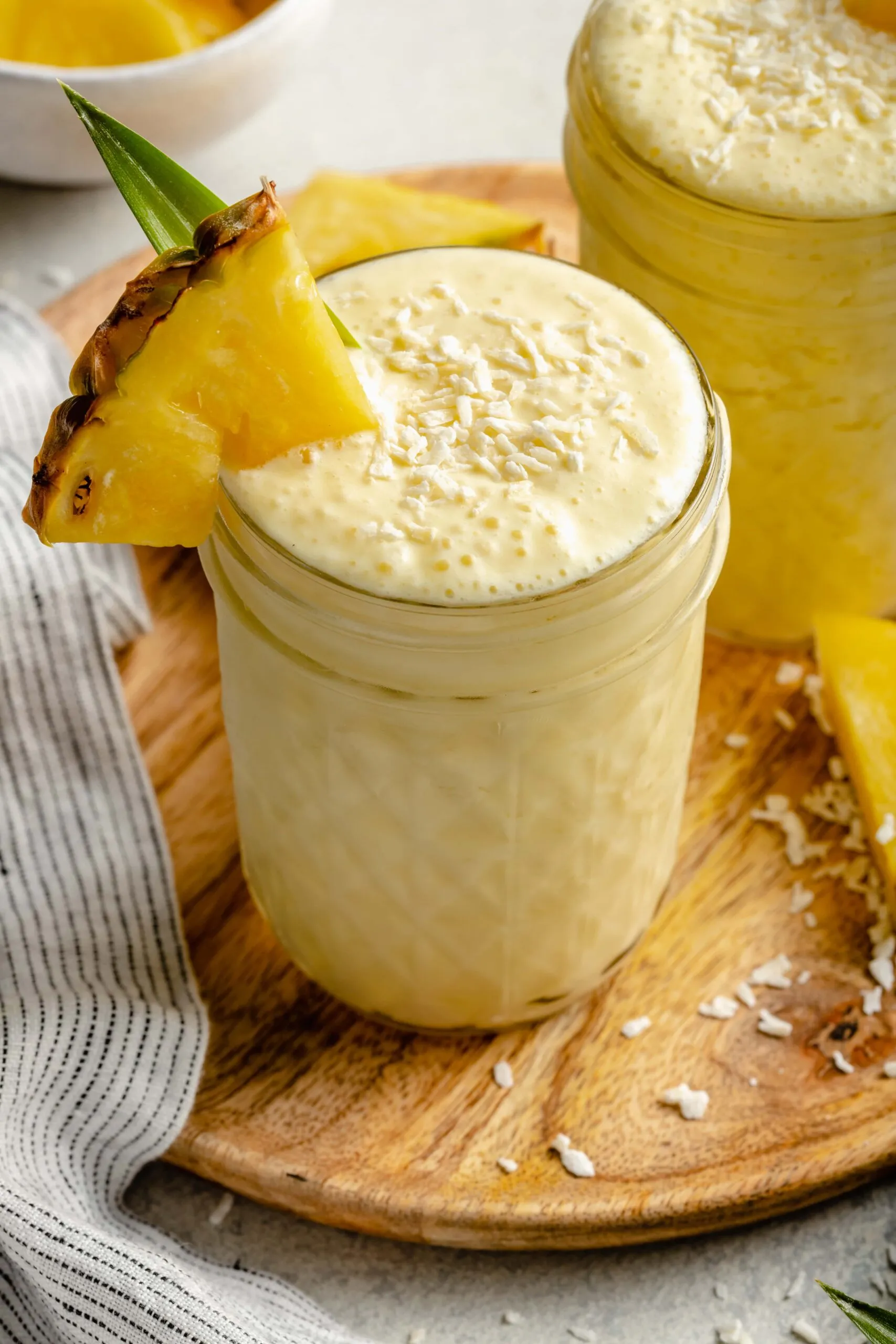 Healthy Pina Colada Smoothies