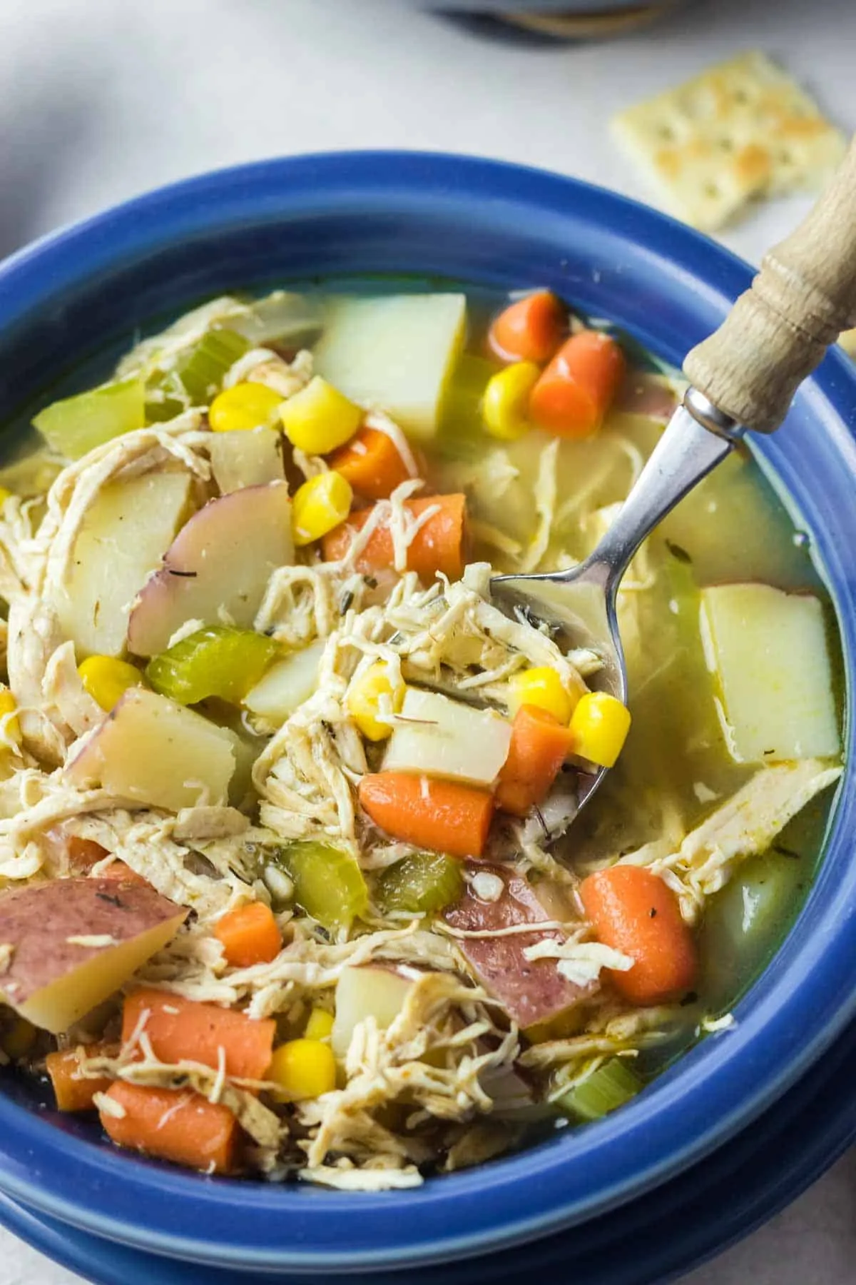 Healthy Rotisserie Chicken Soup