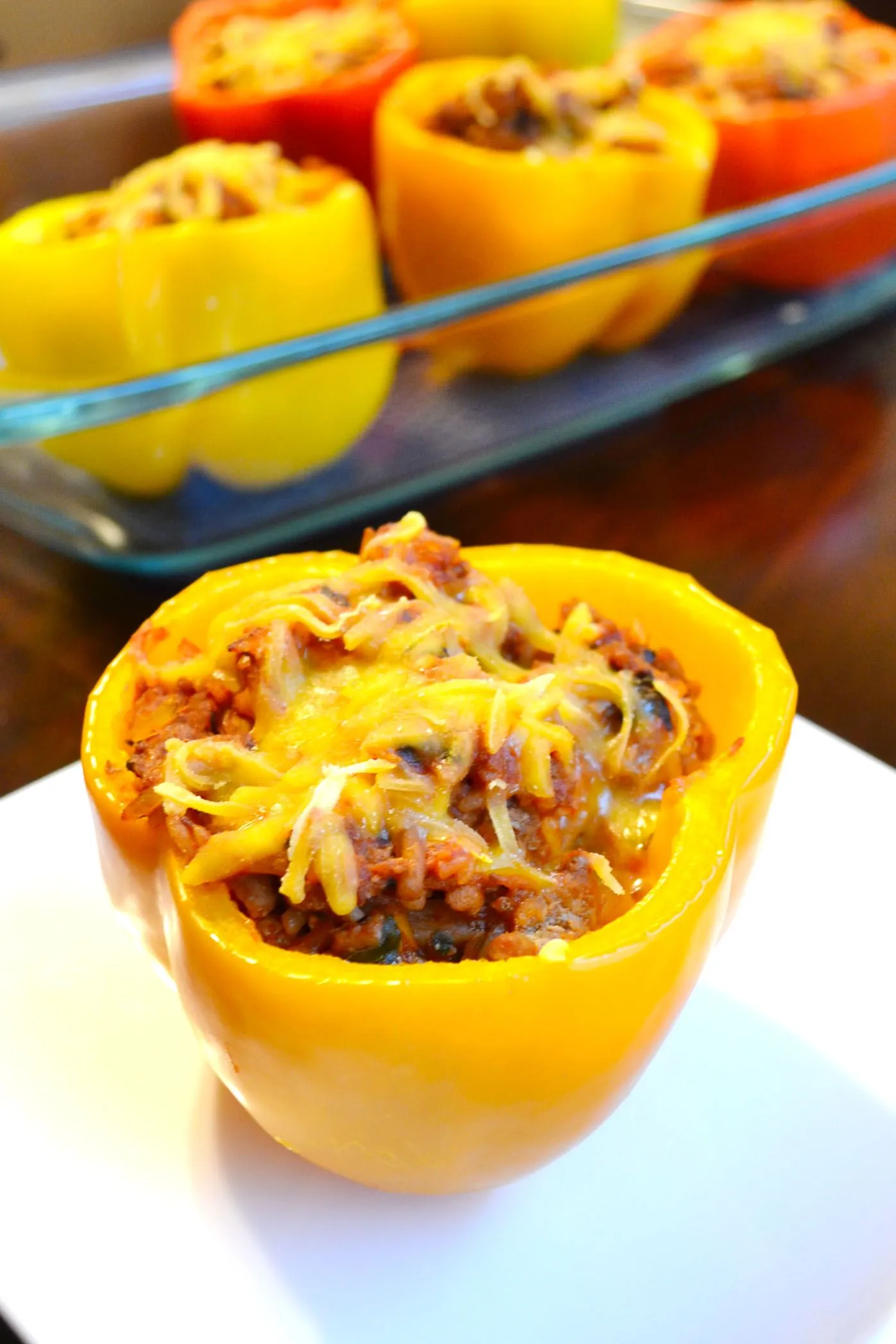 Healthy Turkey Stuffed Pepper
