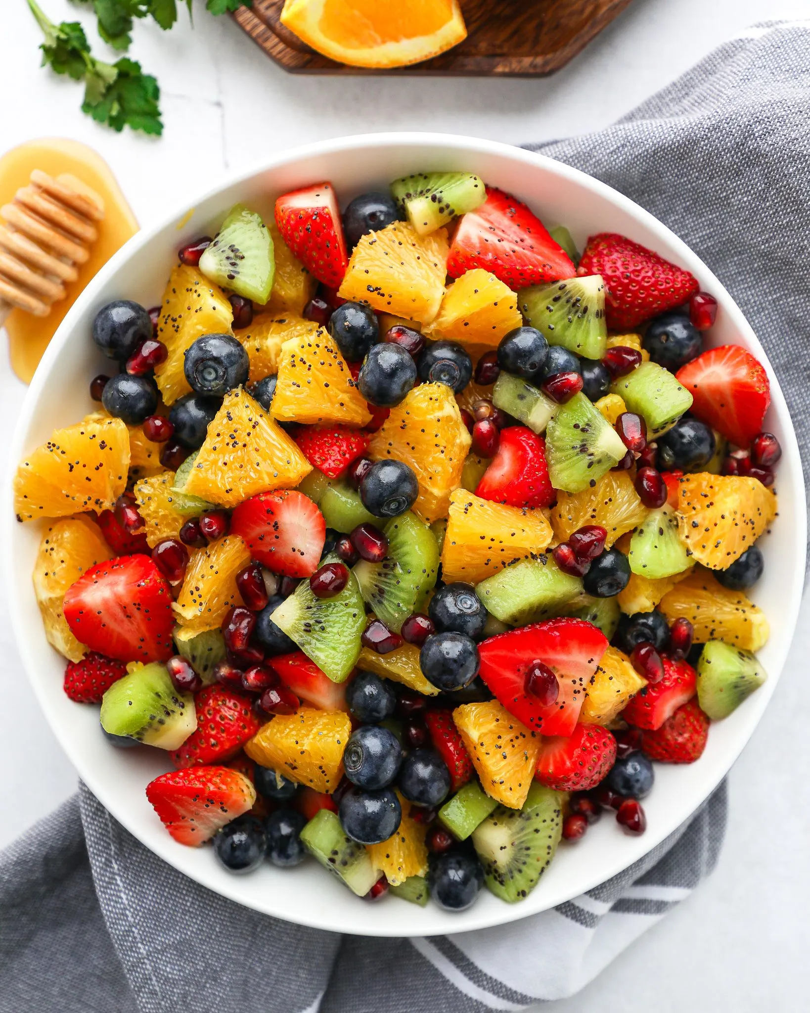 Healthy Winter Fruit Salad