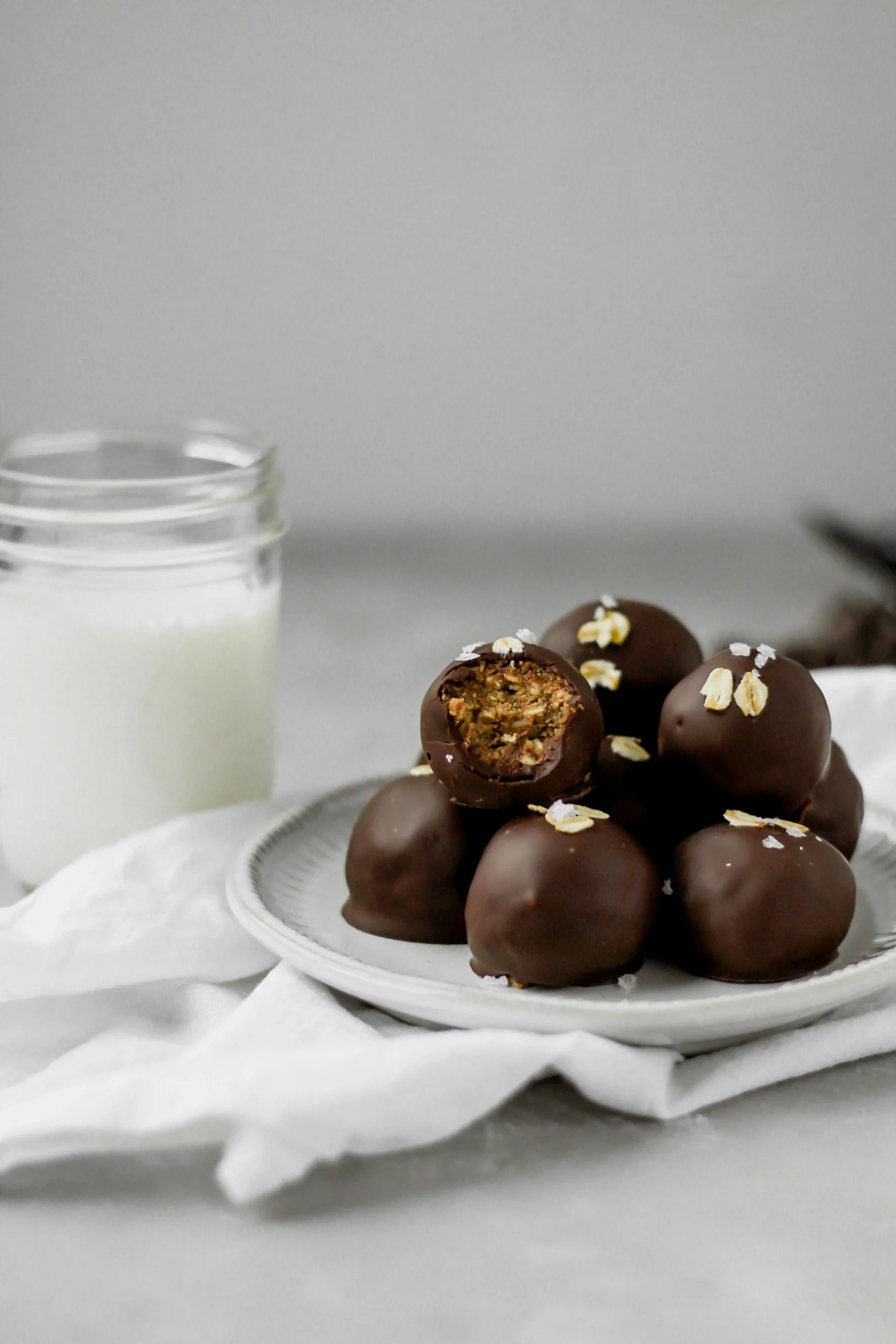 Healthyish Peanut Butter Truffles