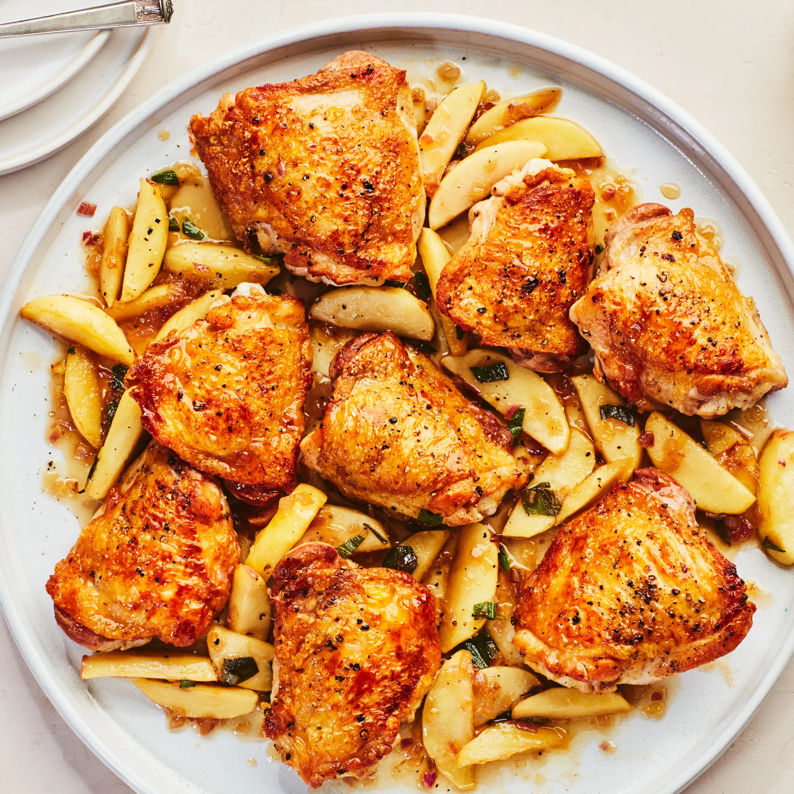 Hearty Chicken and Apples