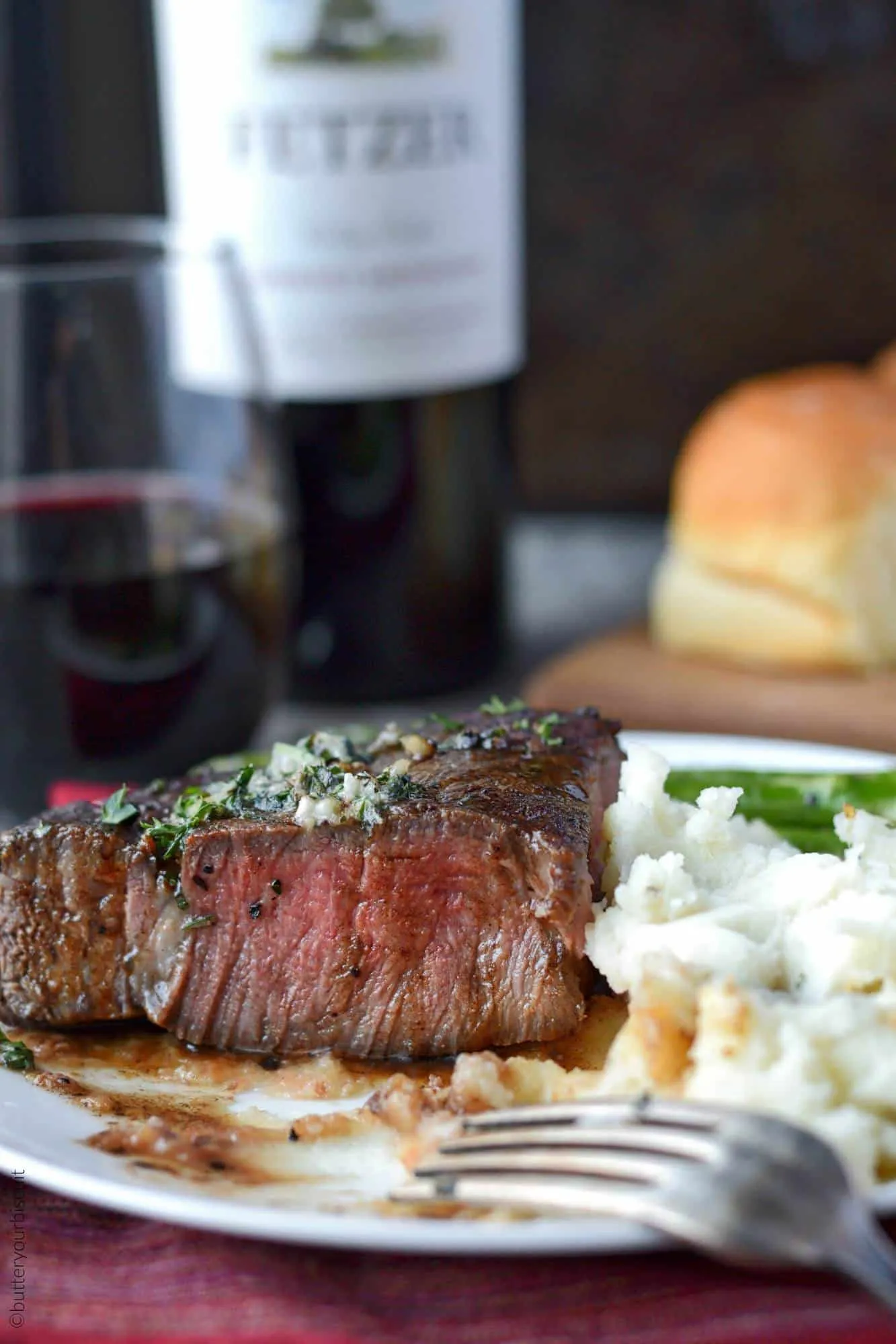 Herb Butter Filet Mignon