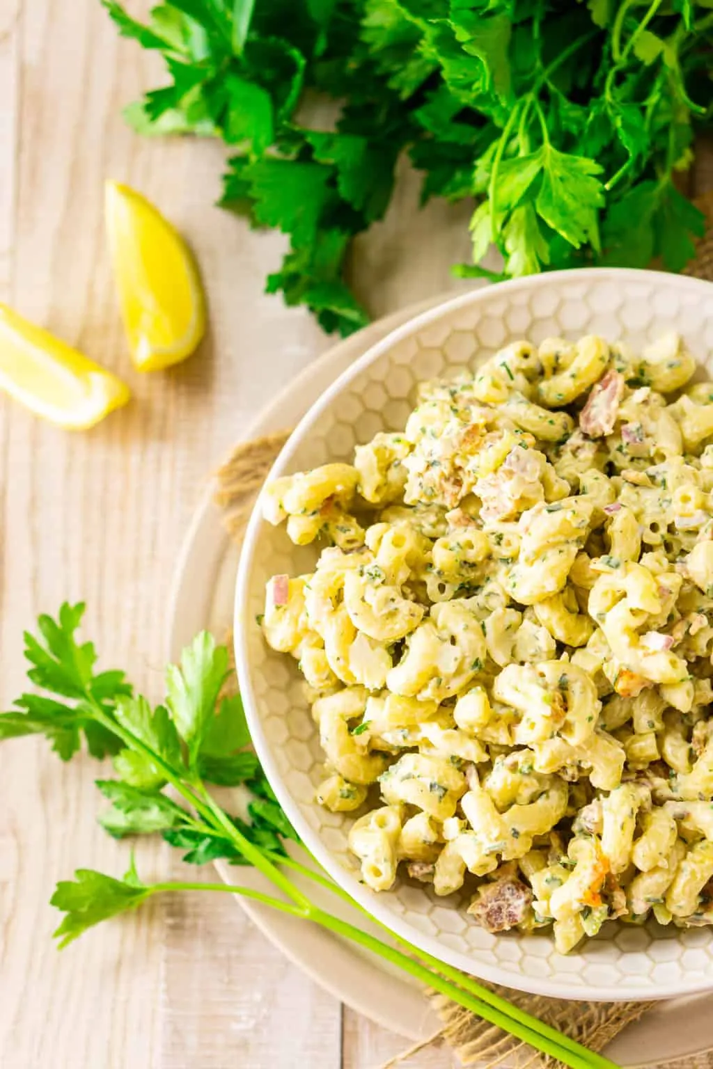 Herbed Bacon Macaroni Salad