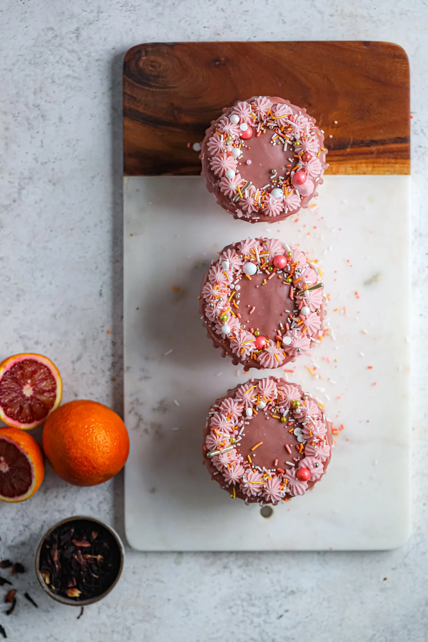 Hibiscus Blood Orange Cardamom Paletas