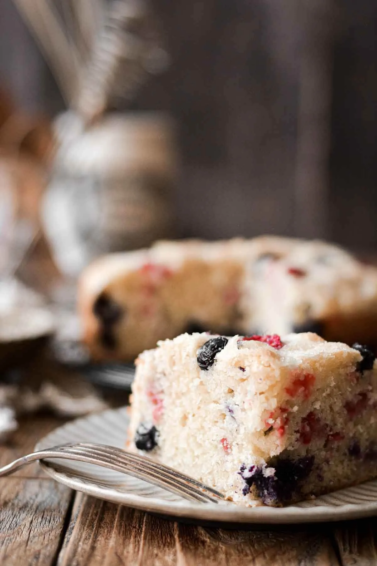 High Altitude Mini Berry Cake