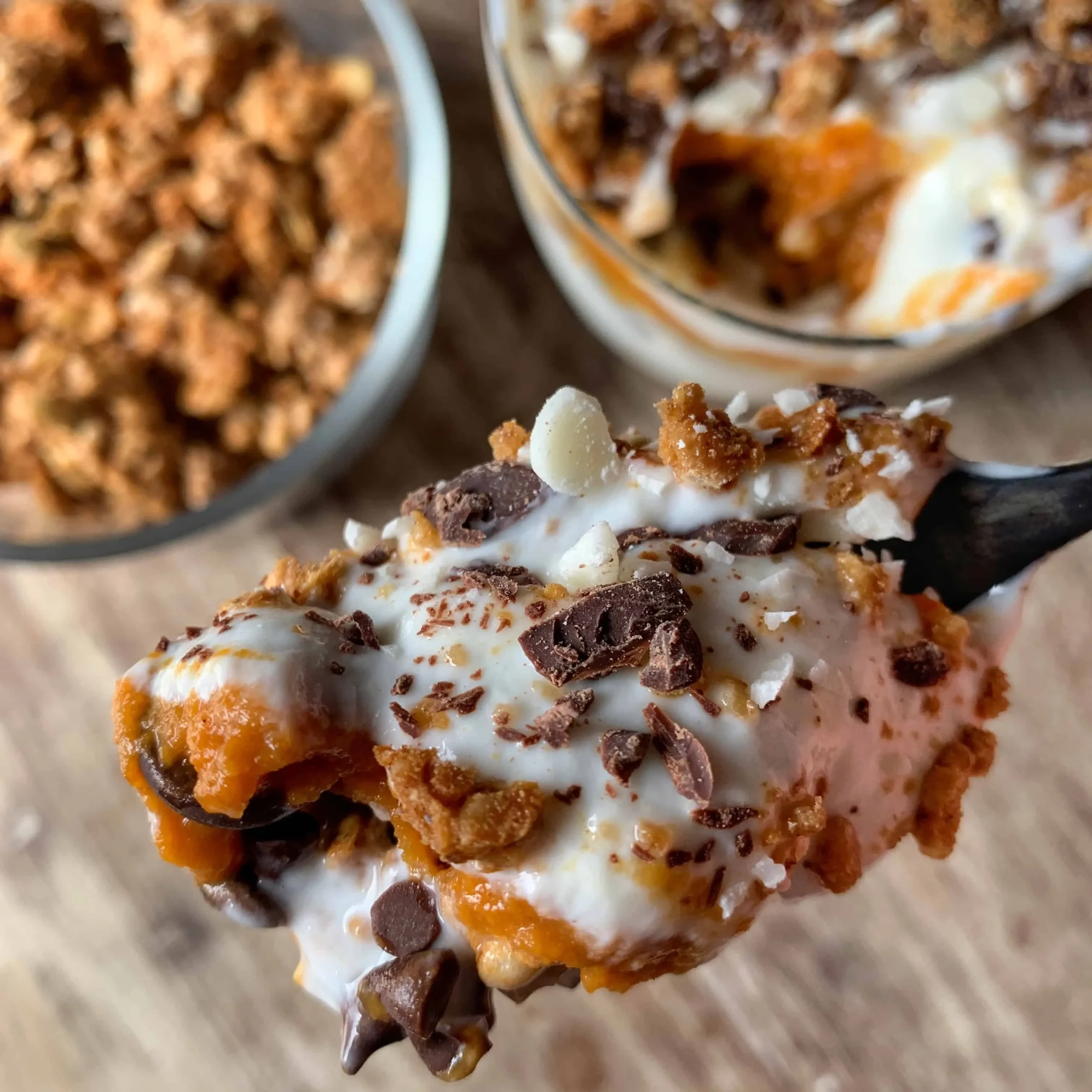 High Protein Pumpkin Spice Healthy Go Bowl