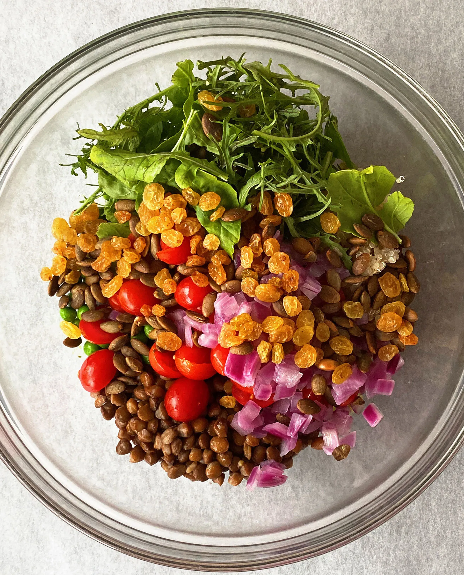 High Protein Vegan Salad