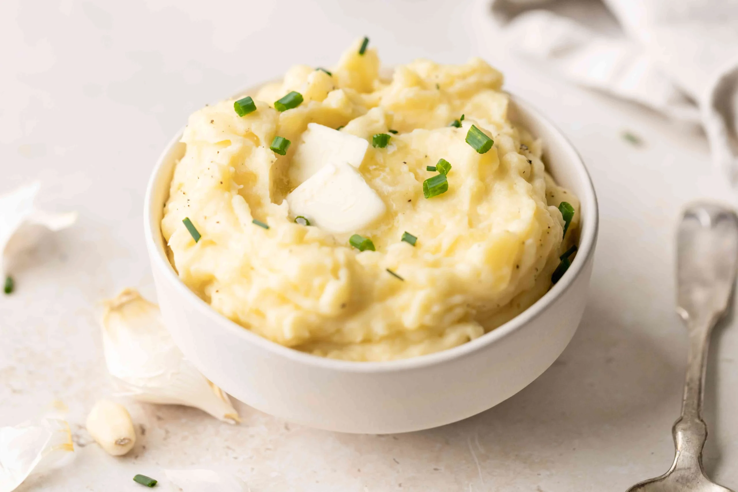 Hint of Garlic Mashed Potatoes