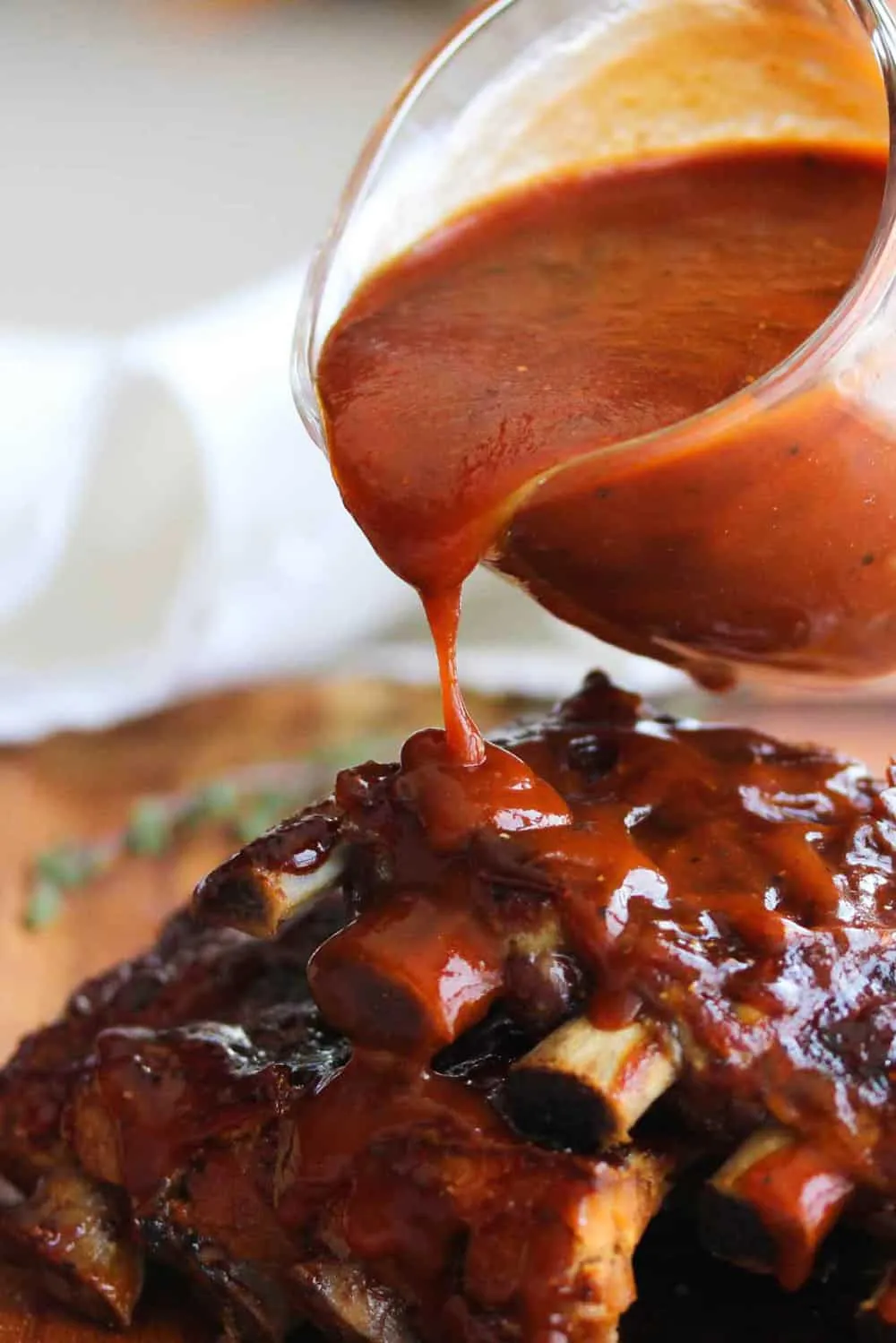 Homemade BBQ Sauce for Ribs