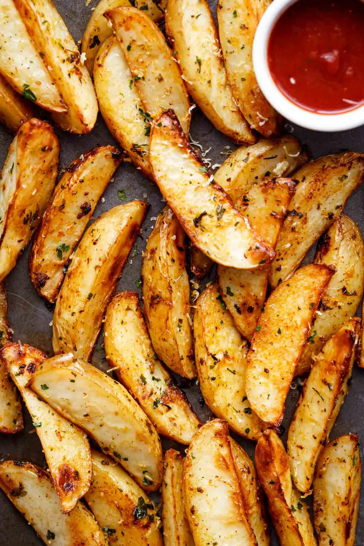 Homemade Baked Potato Wedges