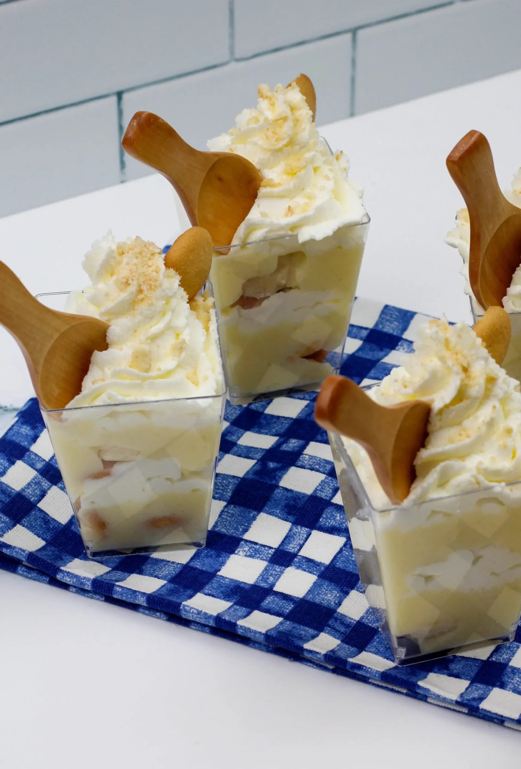 Homemade Banana Pudding Cups