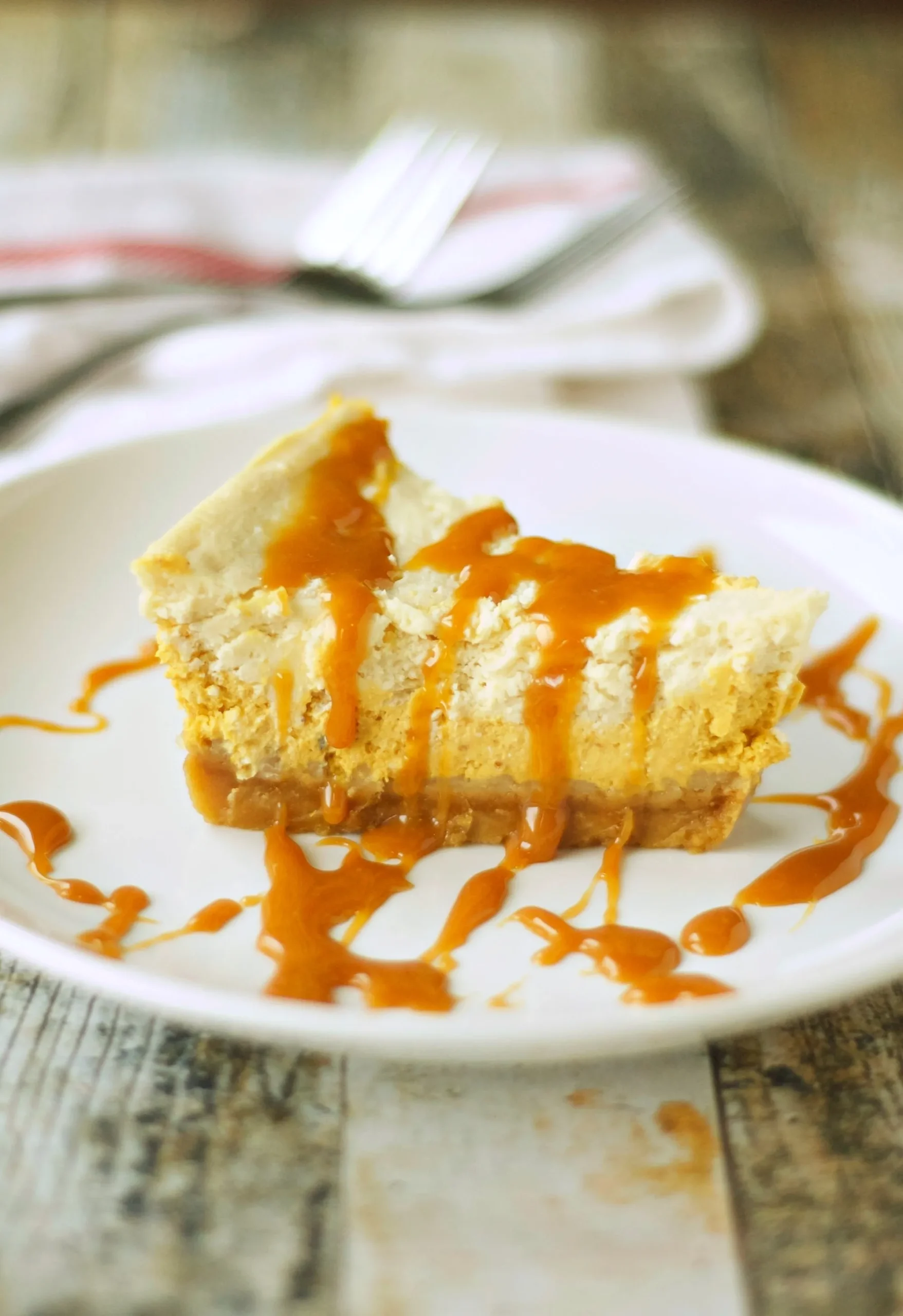 Homemade Crock Pot Pumpkin Cheesecake