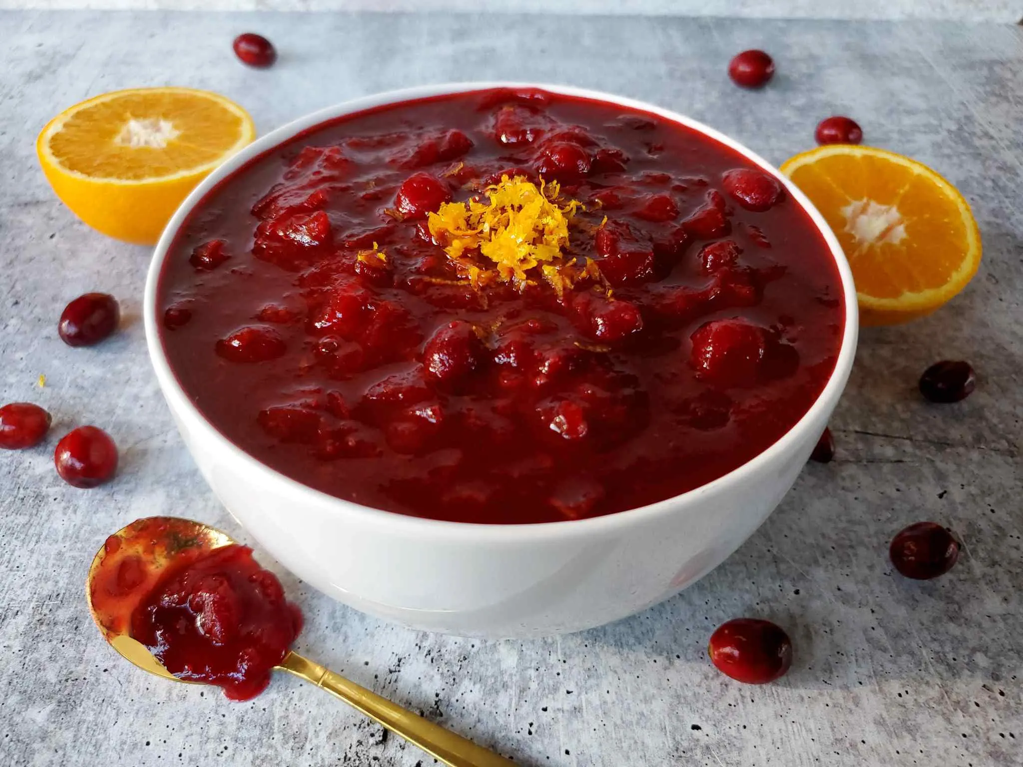 Homemade Fresh Cranberry Sauce