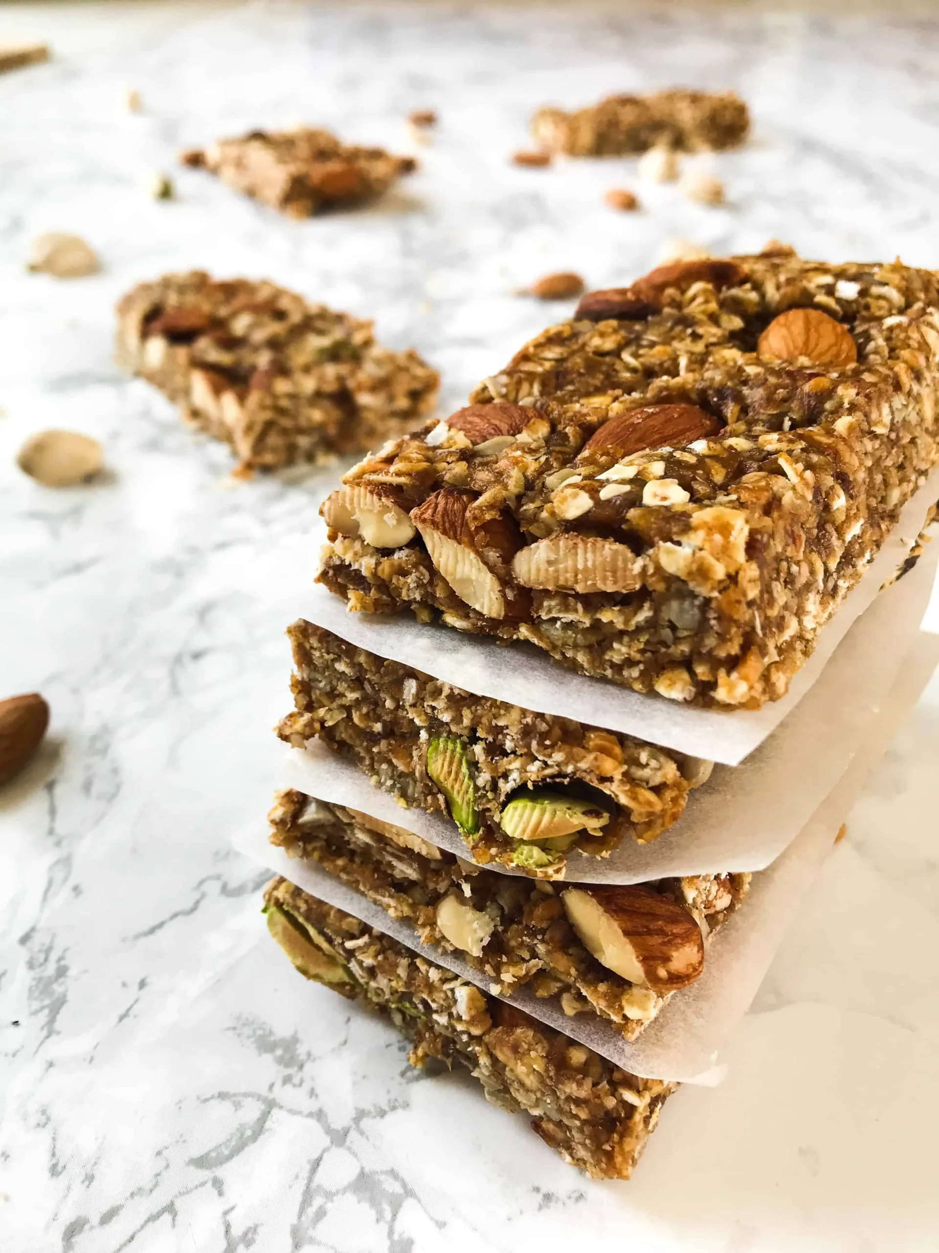 Homemade Granola Nut Bars