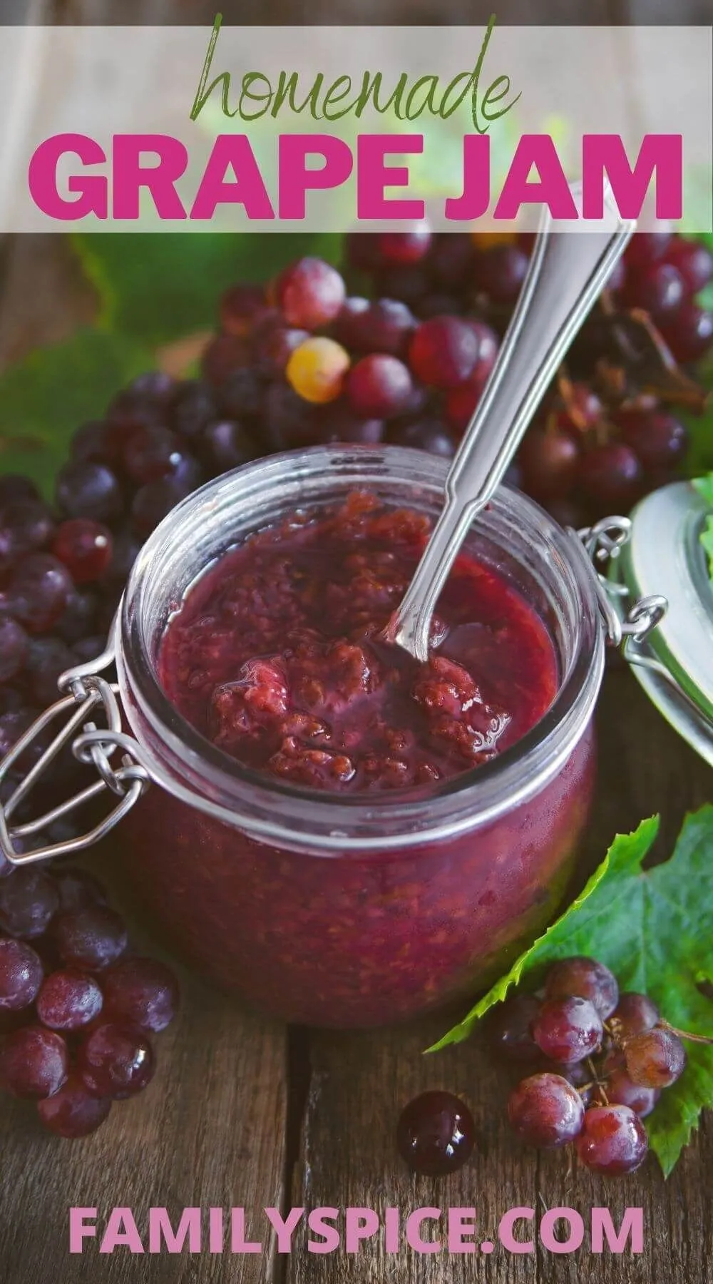 Homemade Grape Jam No Pectin