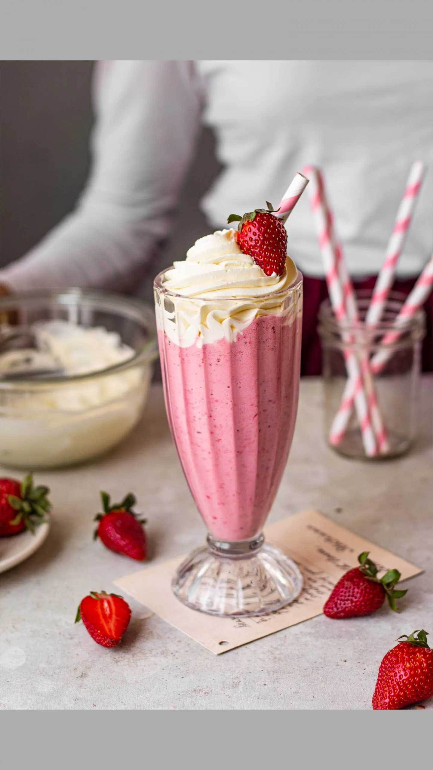Homemade Ice Cream Milkshakes