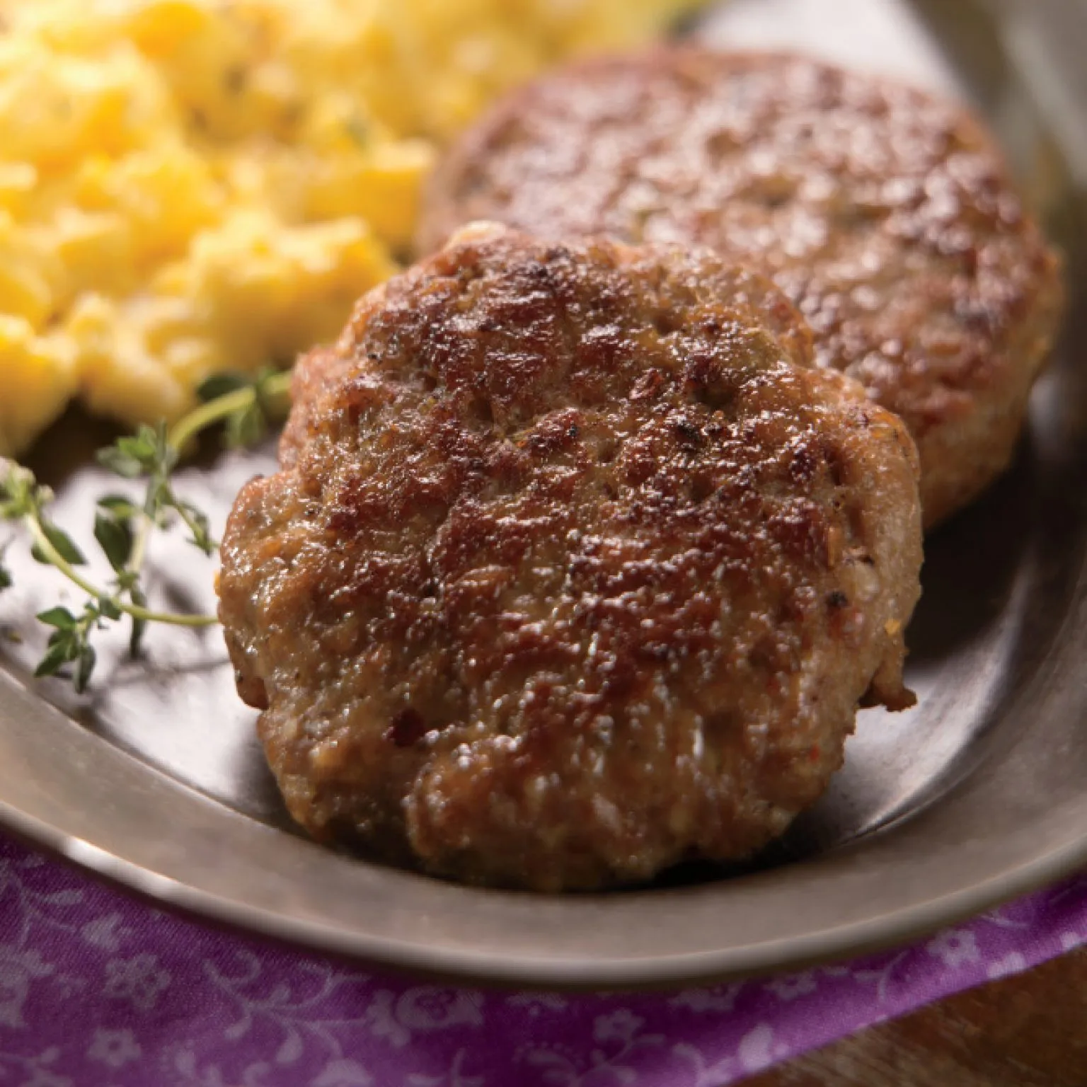 Homemade Pork Sausage Patties