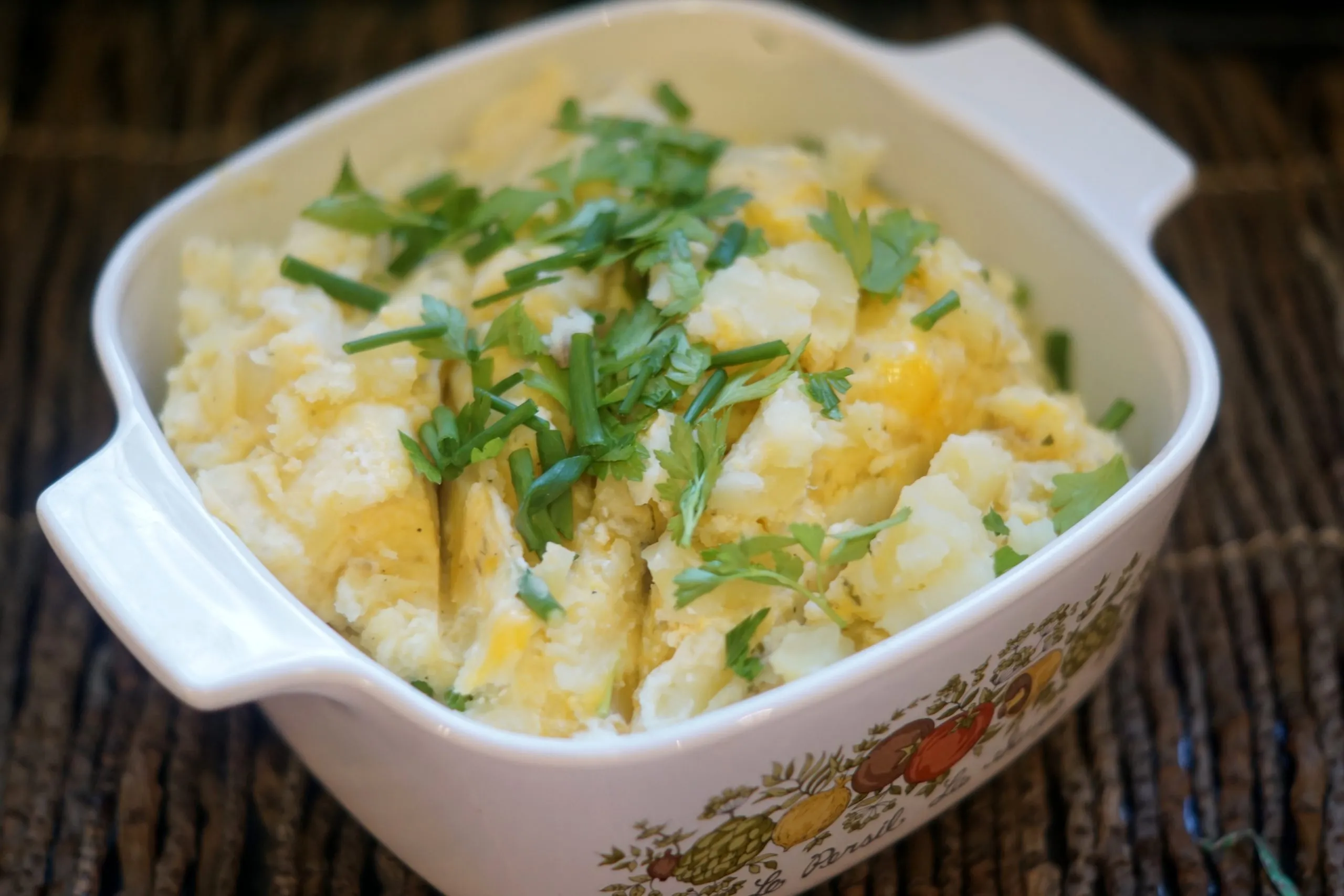Homestyle Garlic Herb Mashed Potatoes