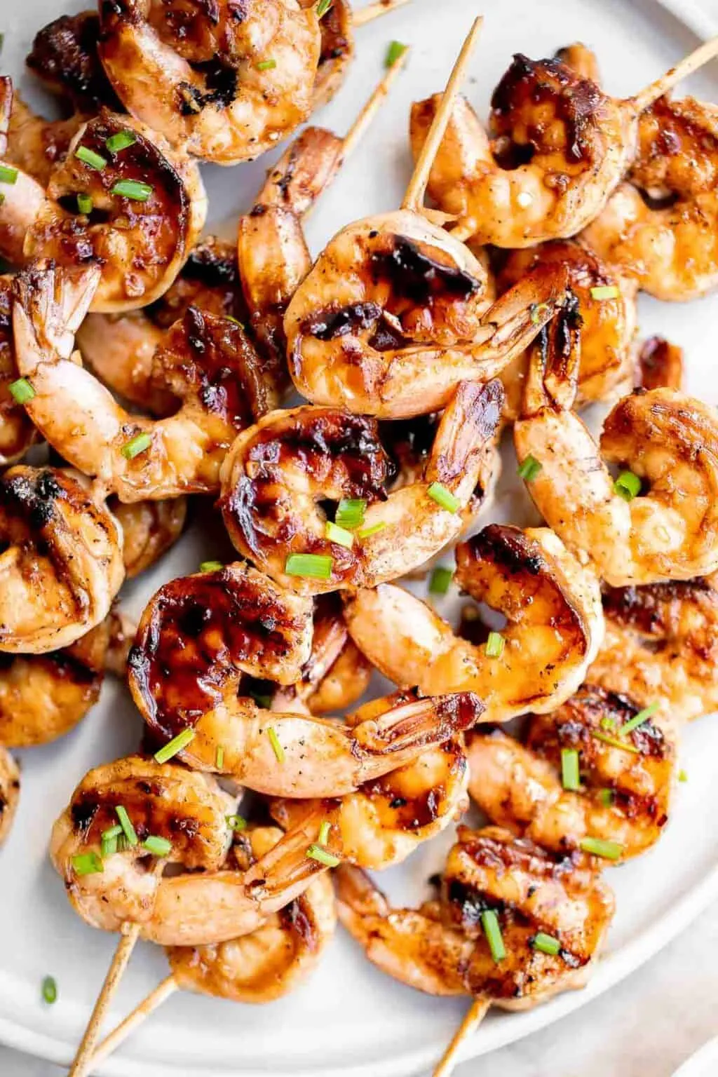 Honey Garlic Shrimp Skewers