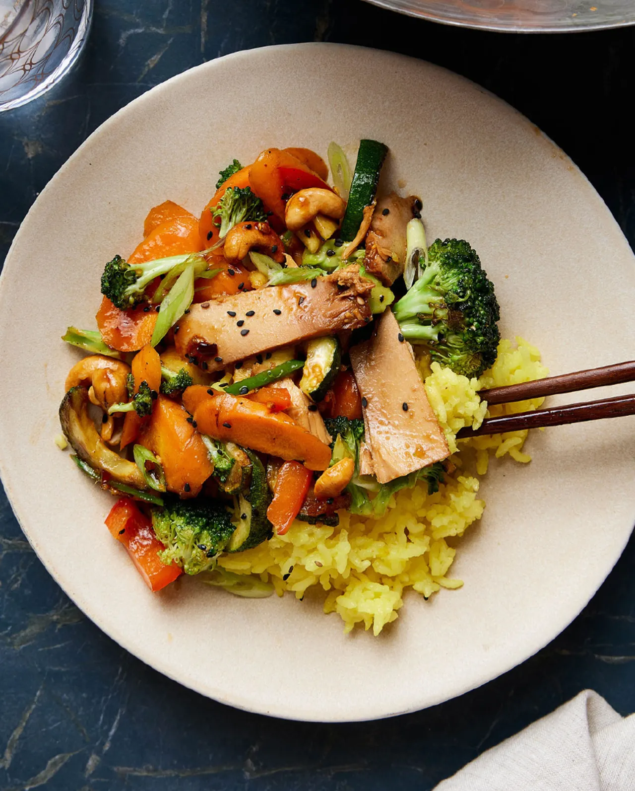Honey Ginger Stir Fry