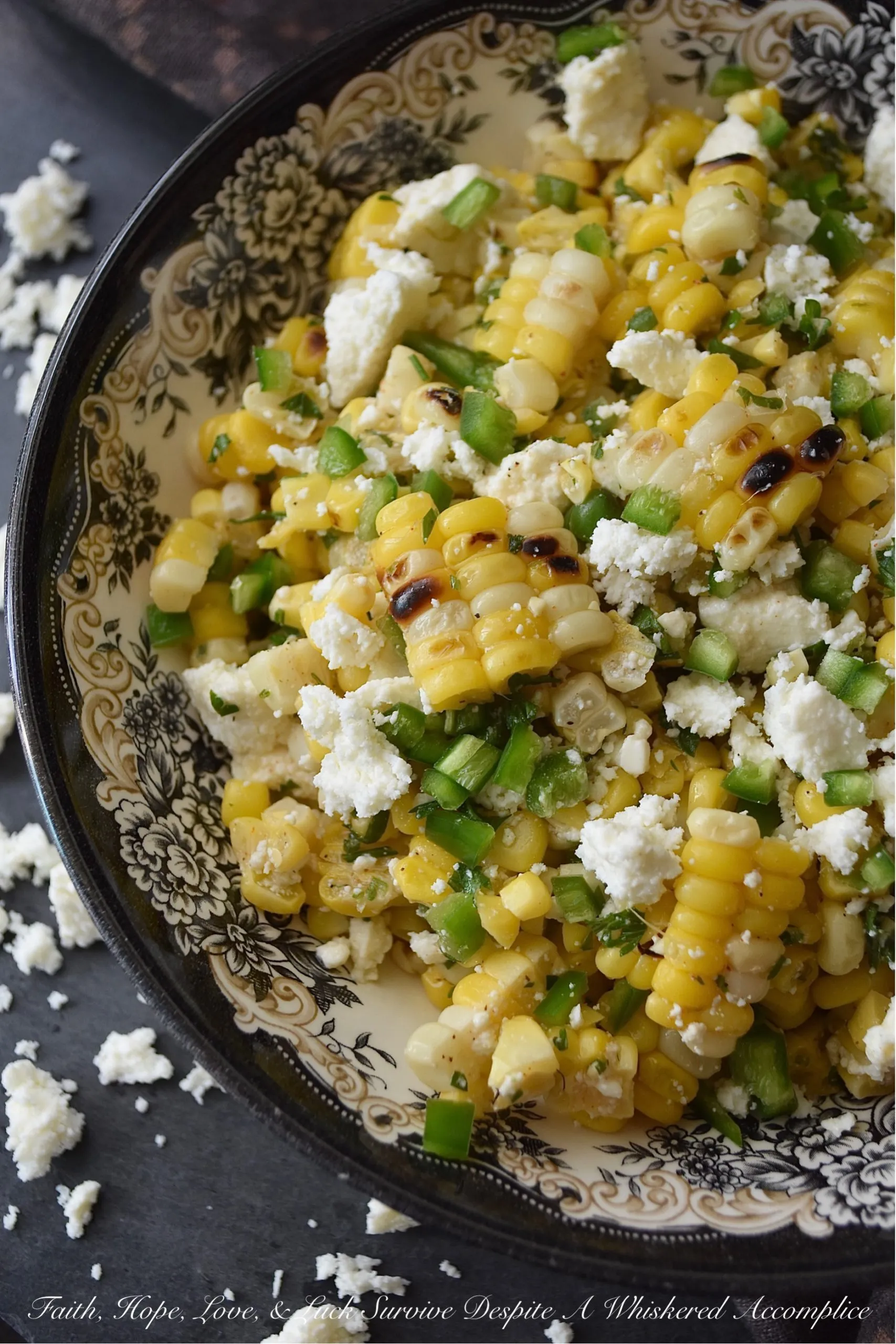Honey Lime Corn Salad