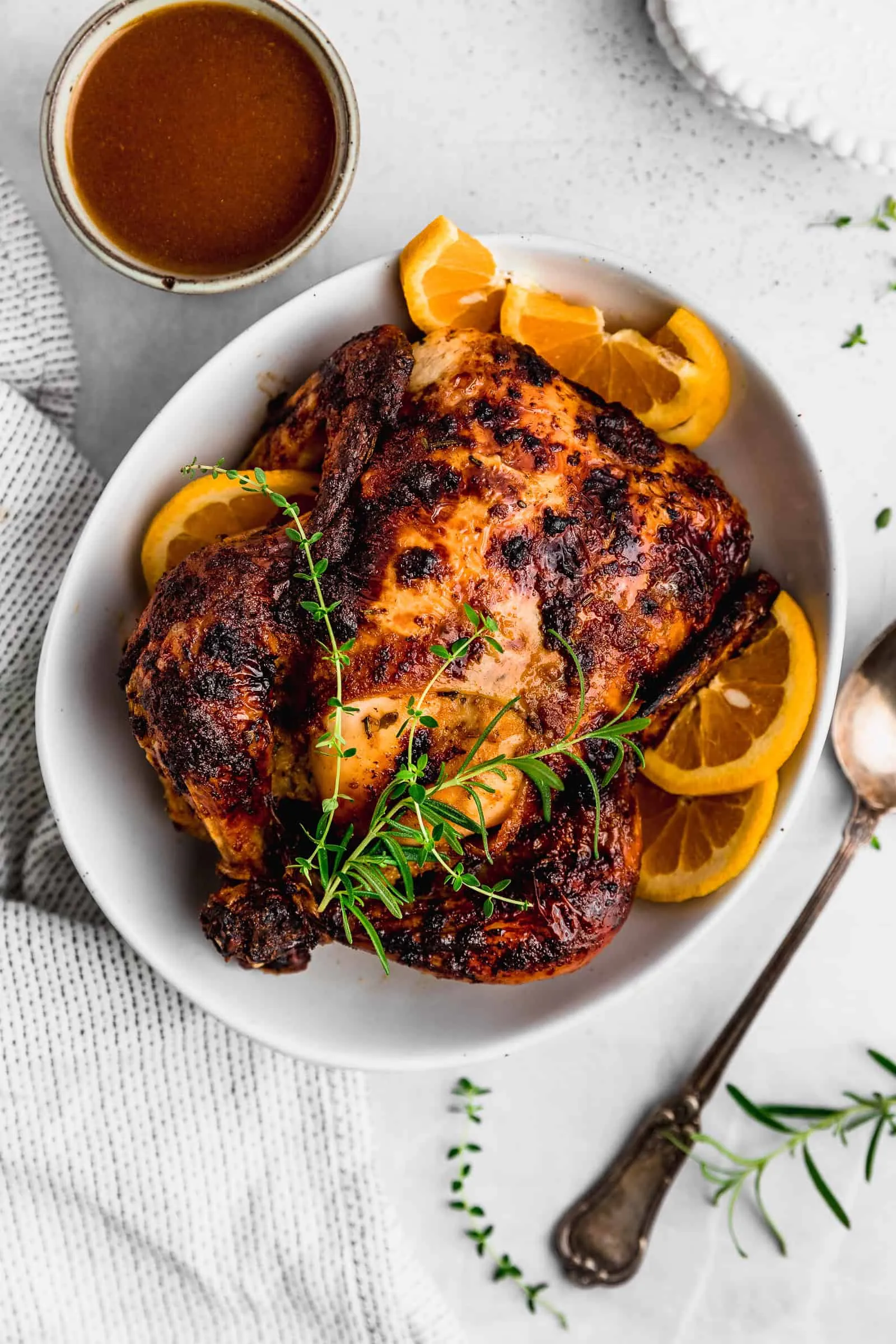 Honey Orange Roast Chicken Thigh