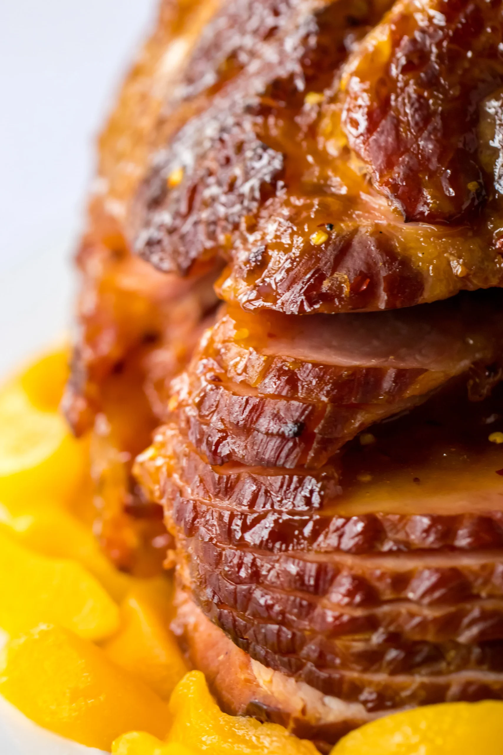 Honey Peach Ham Glaze and Sauce