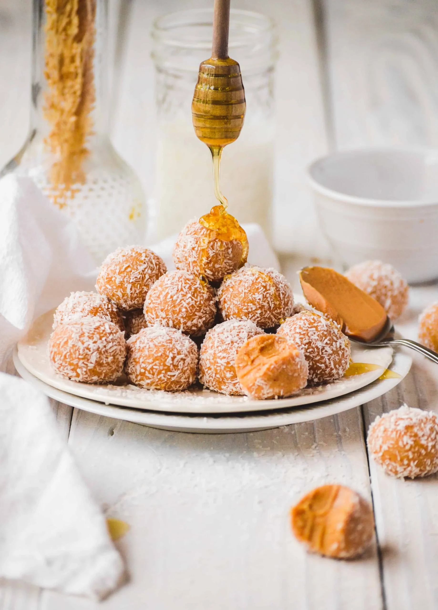 Honey Peanut Butter Balls