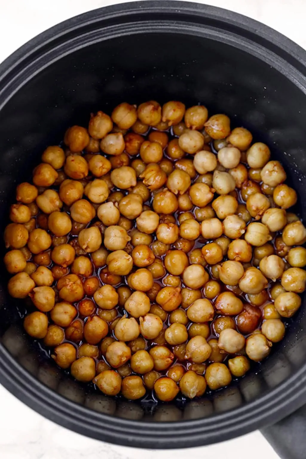Honey Sriracha Roasted Chickpeas