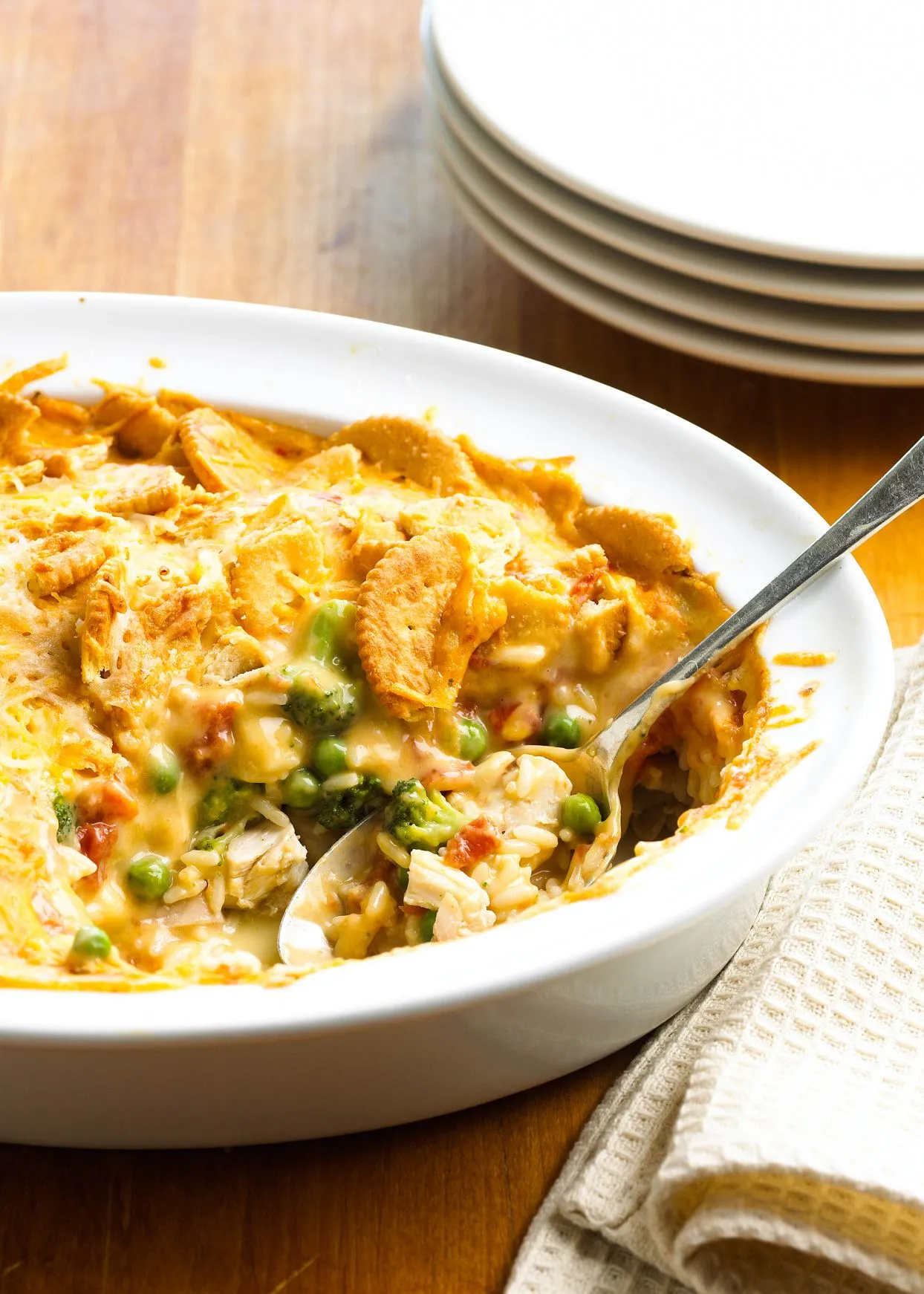 Hot Cheesy Chicken Casserole