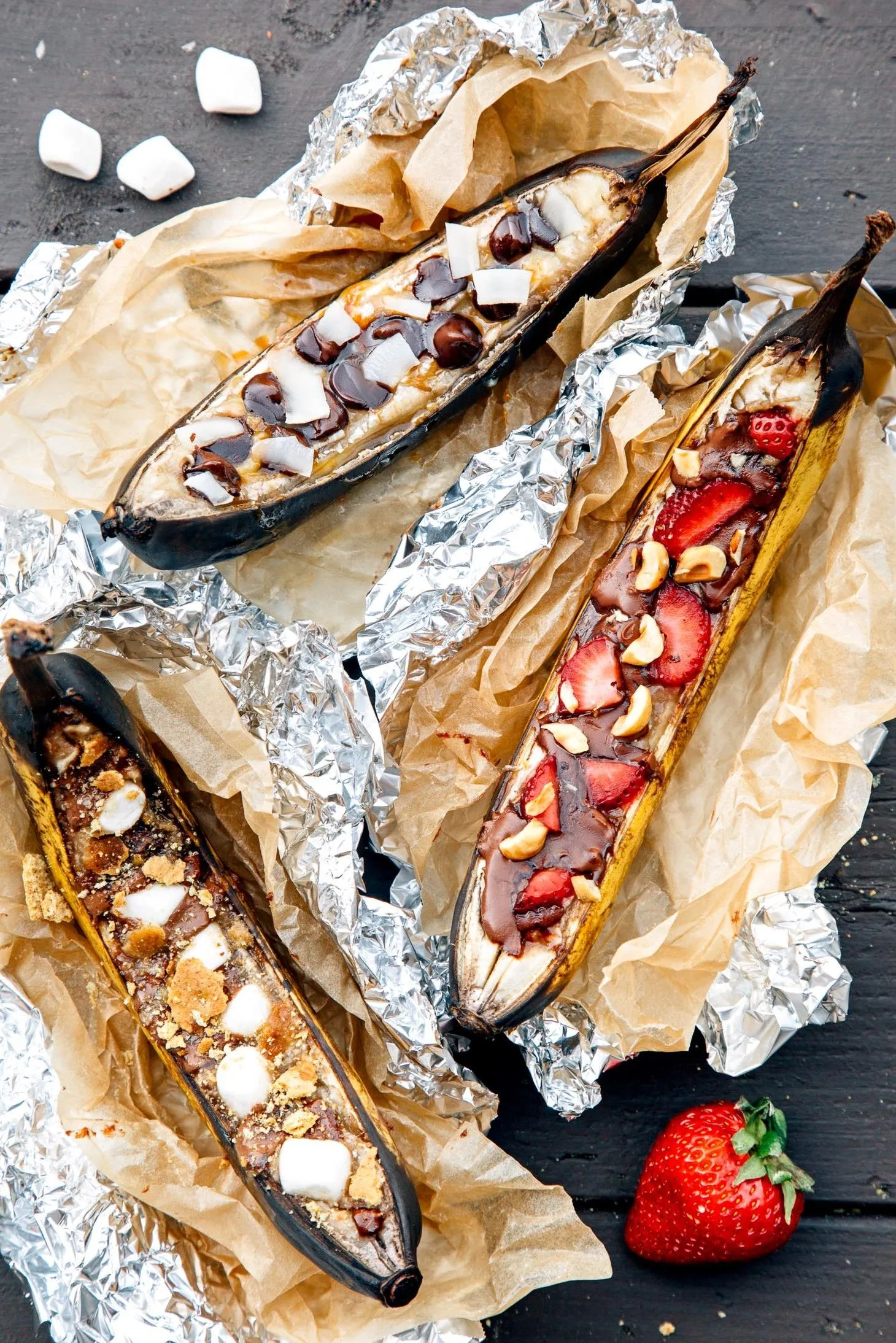 Hot Quick Banana Boats