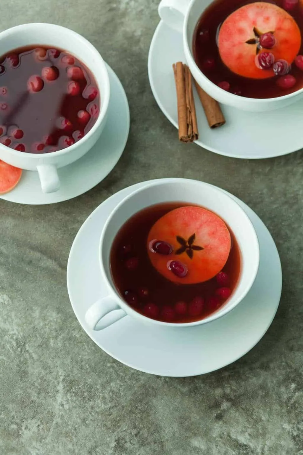 Hot Spiced Cranberry Apple Cider