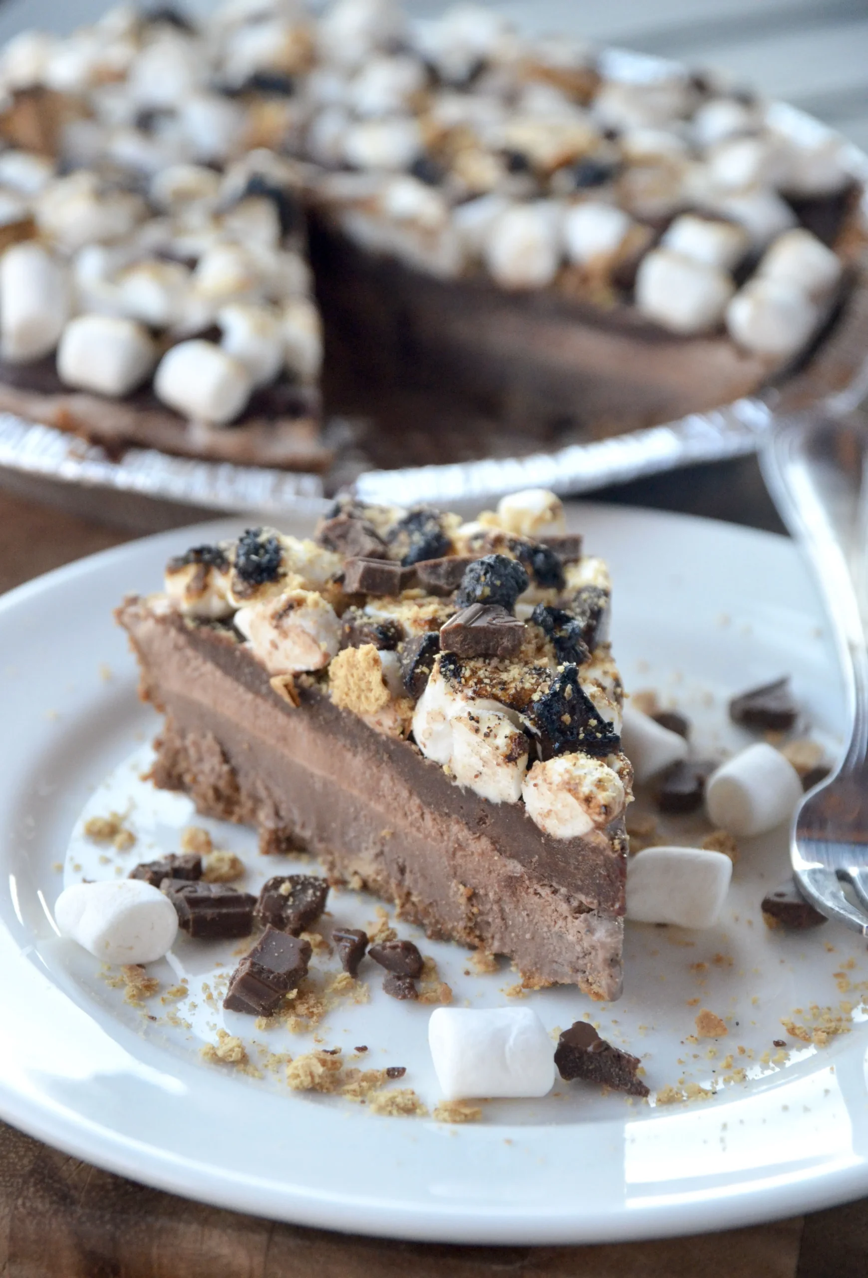 Ice Cream Pie Chocolate Ganache