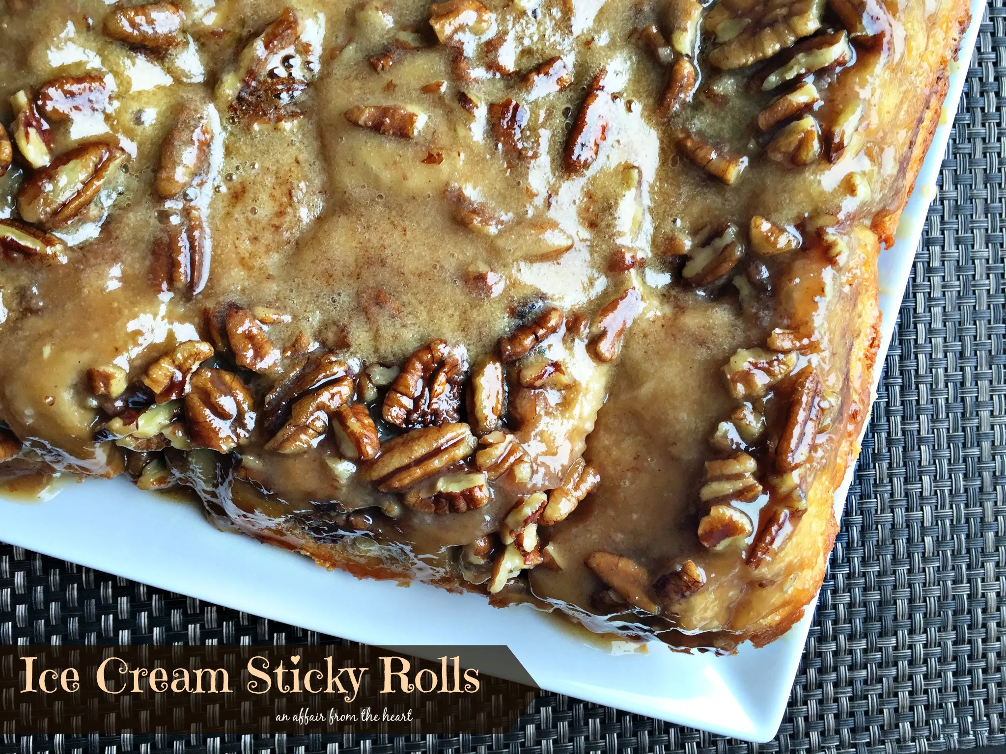 Ice Cream Sticky Buns