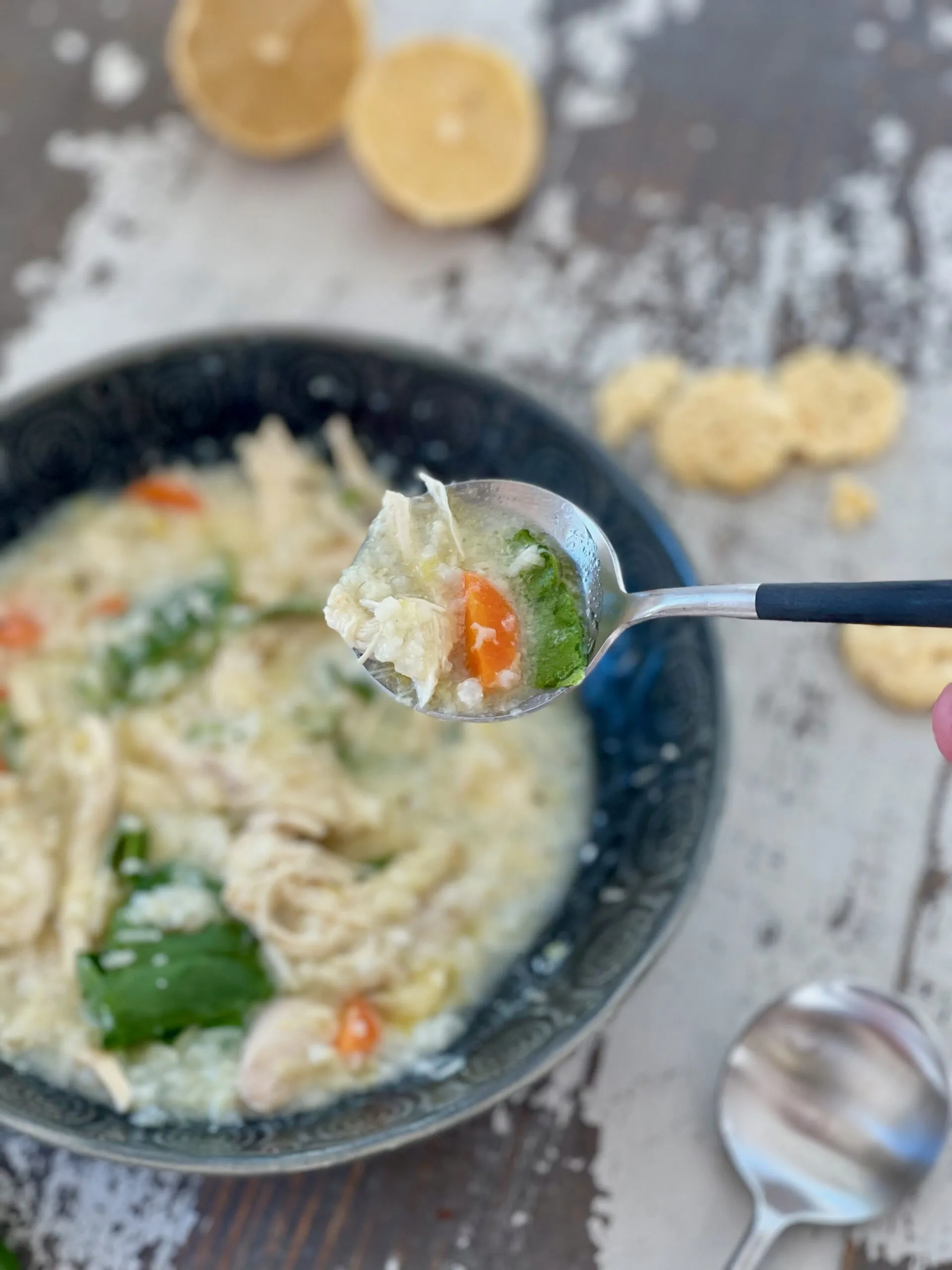 Immune Boosting Chicken and Rice Soup