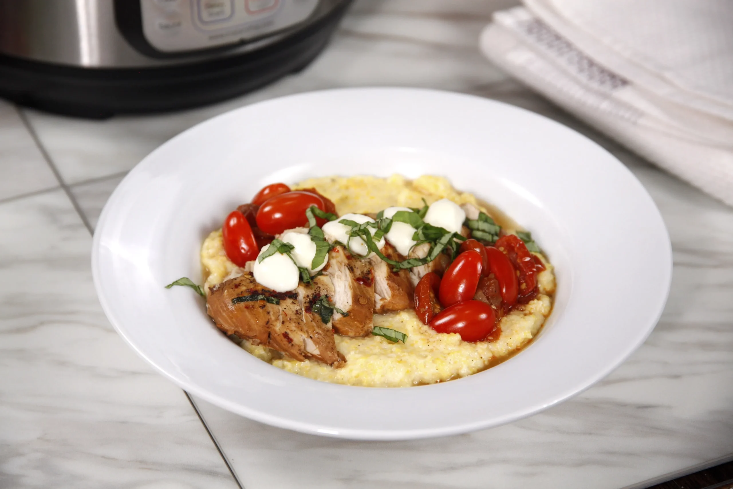 Instant Pot Caprese Chicken