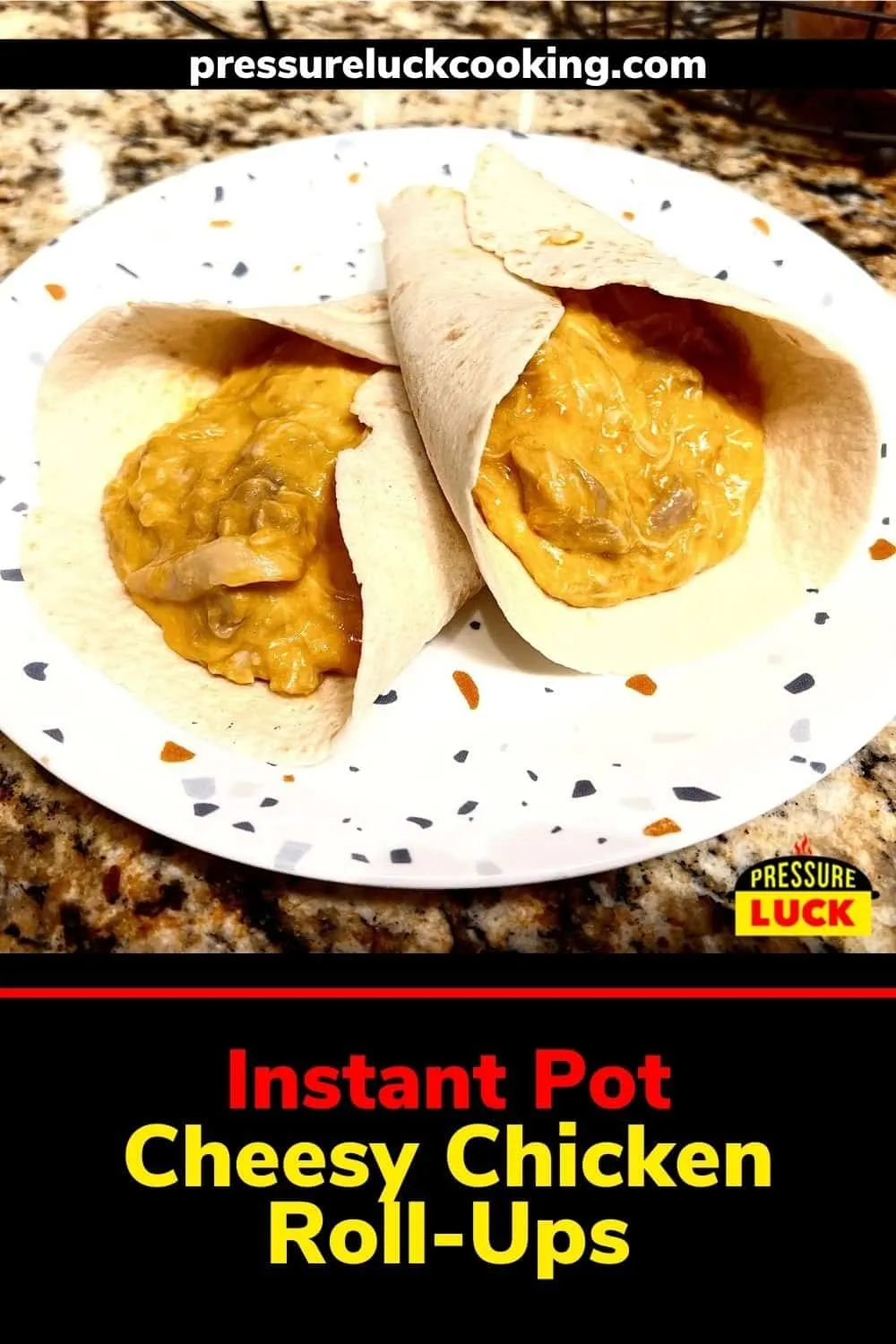 Instant Pot Cheesy Chicken Roll Ups