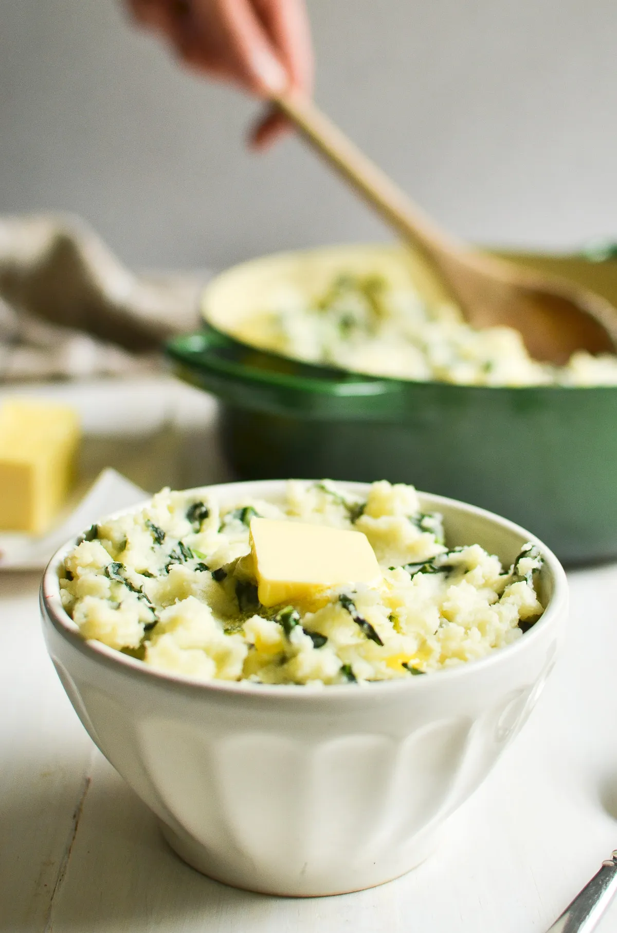 Instant Pot Colcannon Irish Mashed Potatoes and Kale