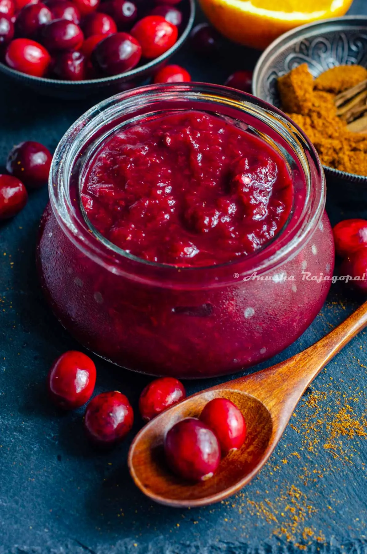 Instant Pot Cranberry Orange Chutney
