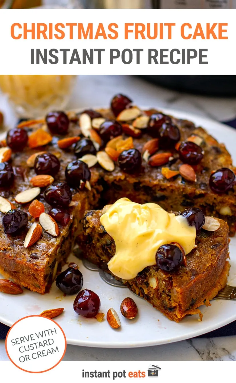 Instant Pot Fruit Cake