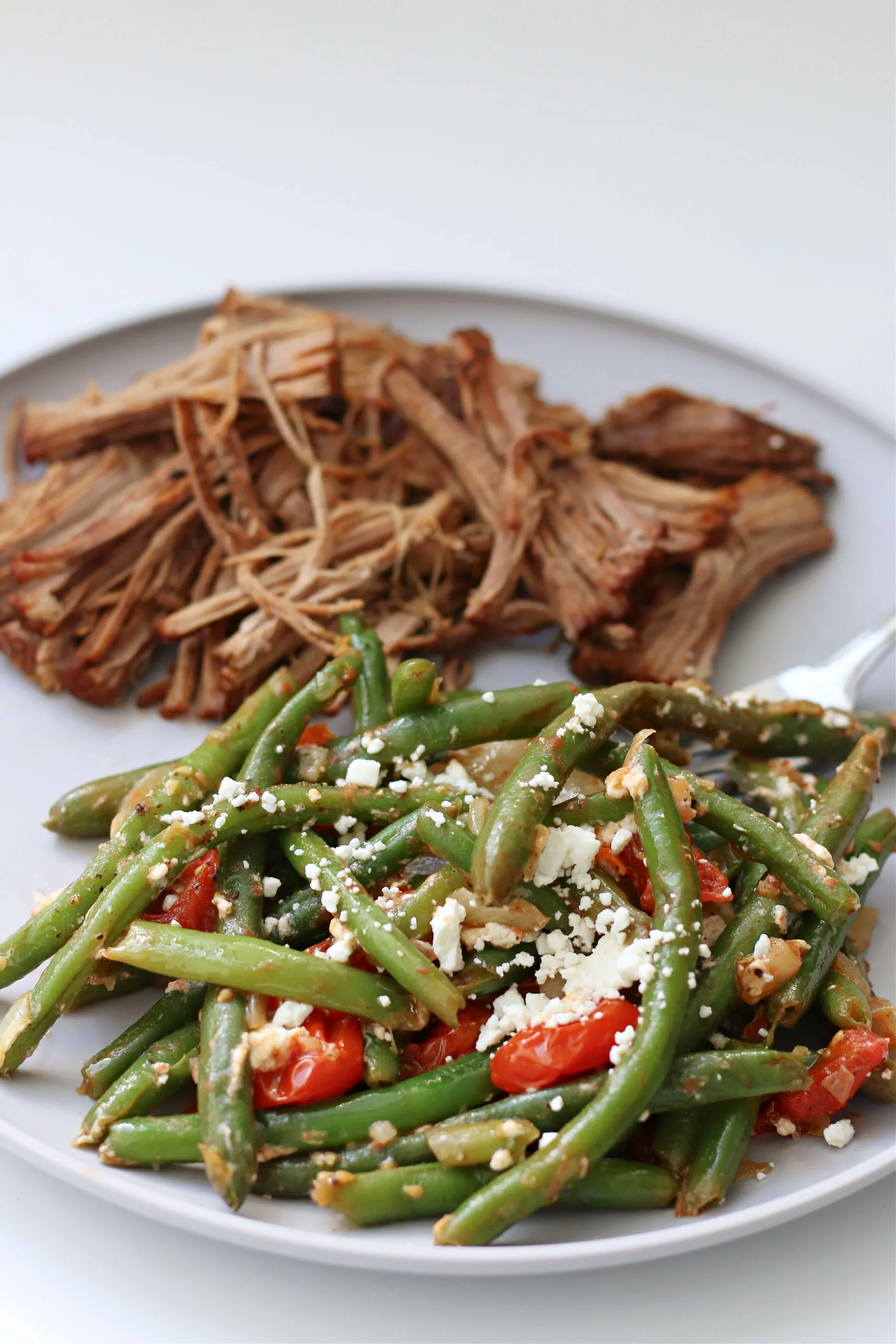 Instant Pot Greek Green Beans