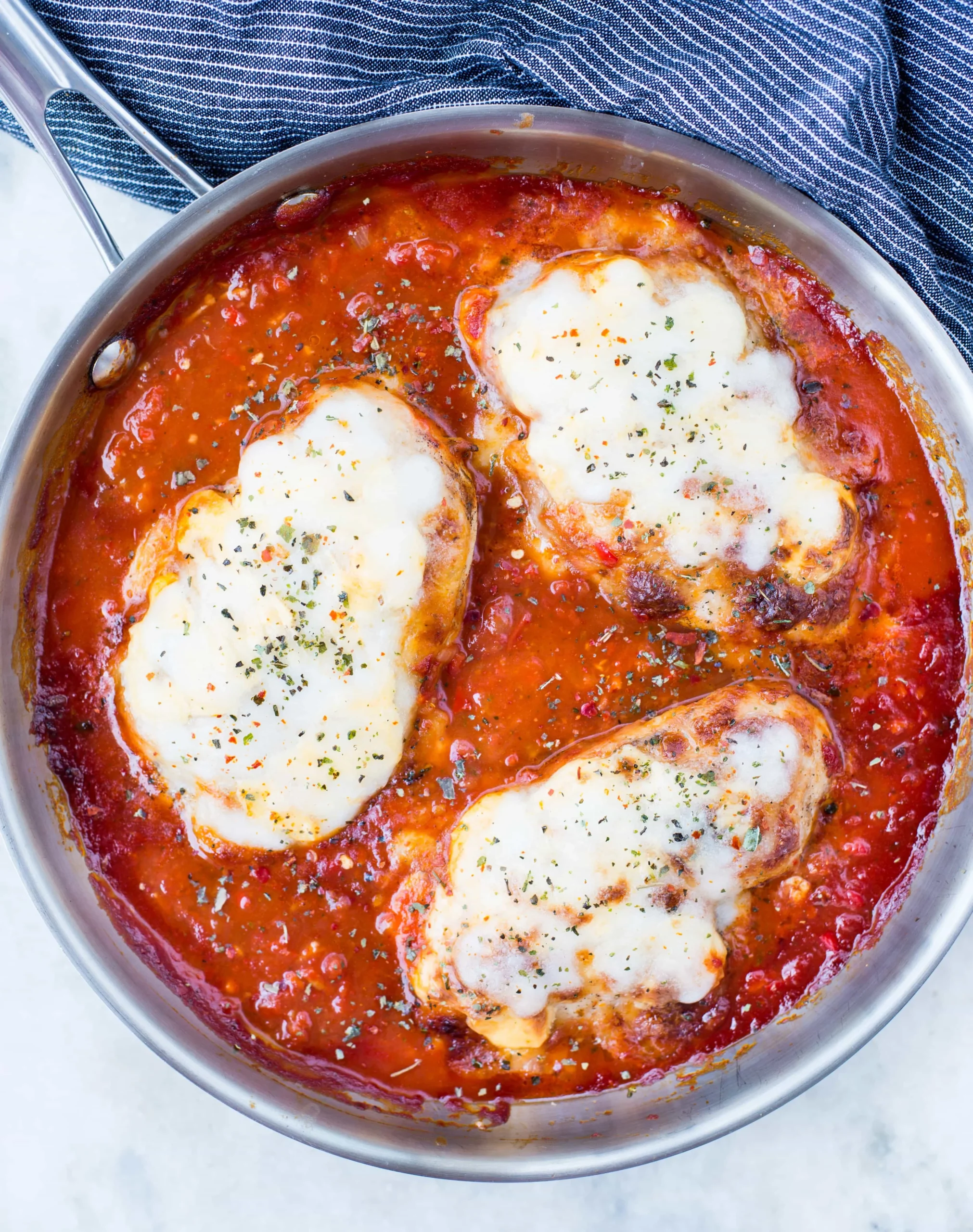 Instant Pot Italian Mozzarella Chicken