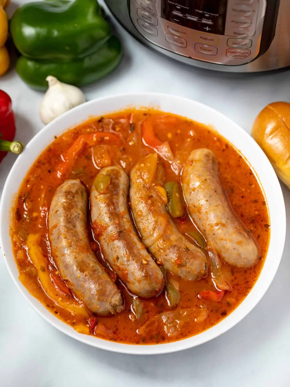 Instant Pot Italian Sausages