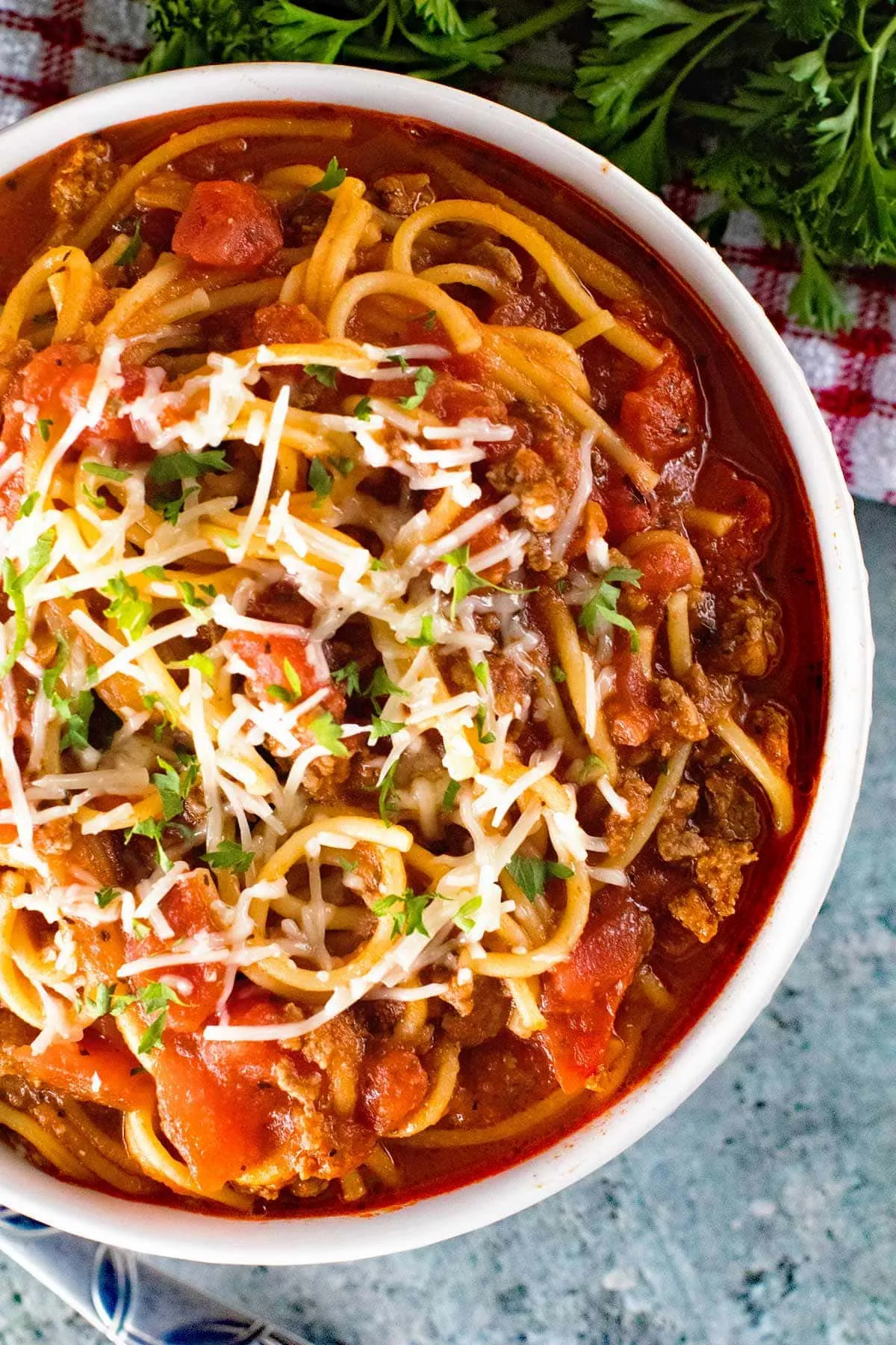 Instant Pot Pressure Cooker Spaghetti
