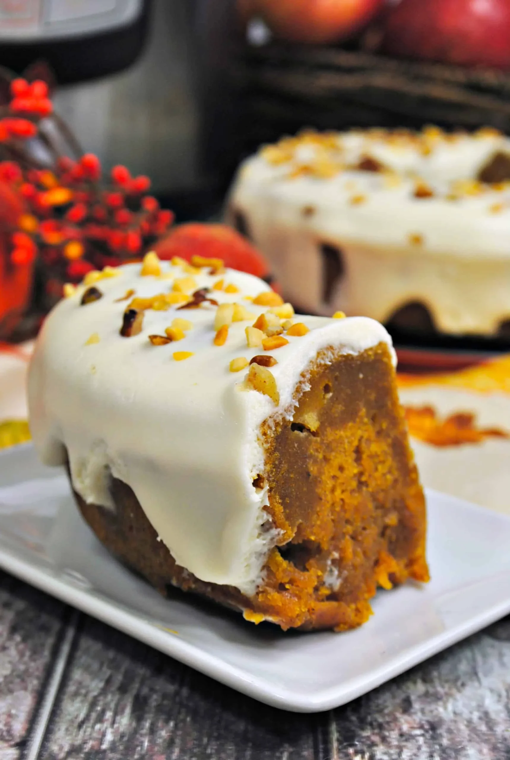 Instant Pot Pumpkin Cake