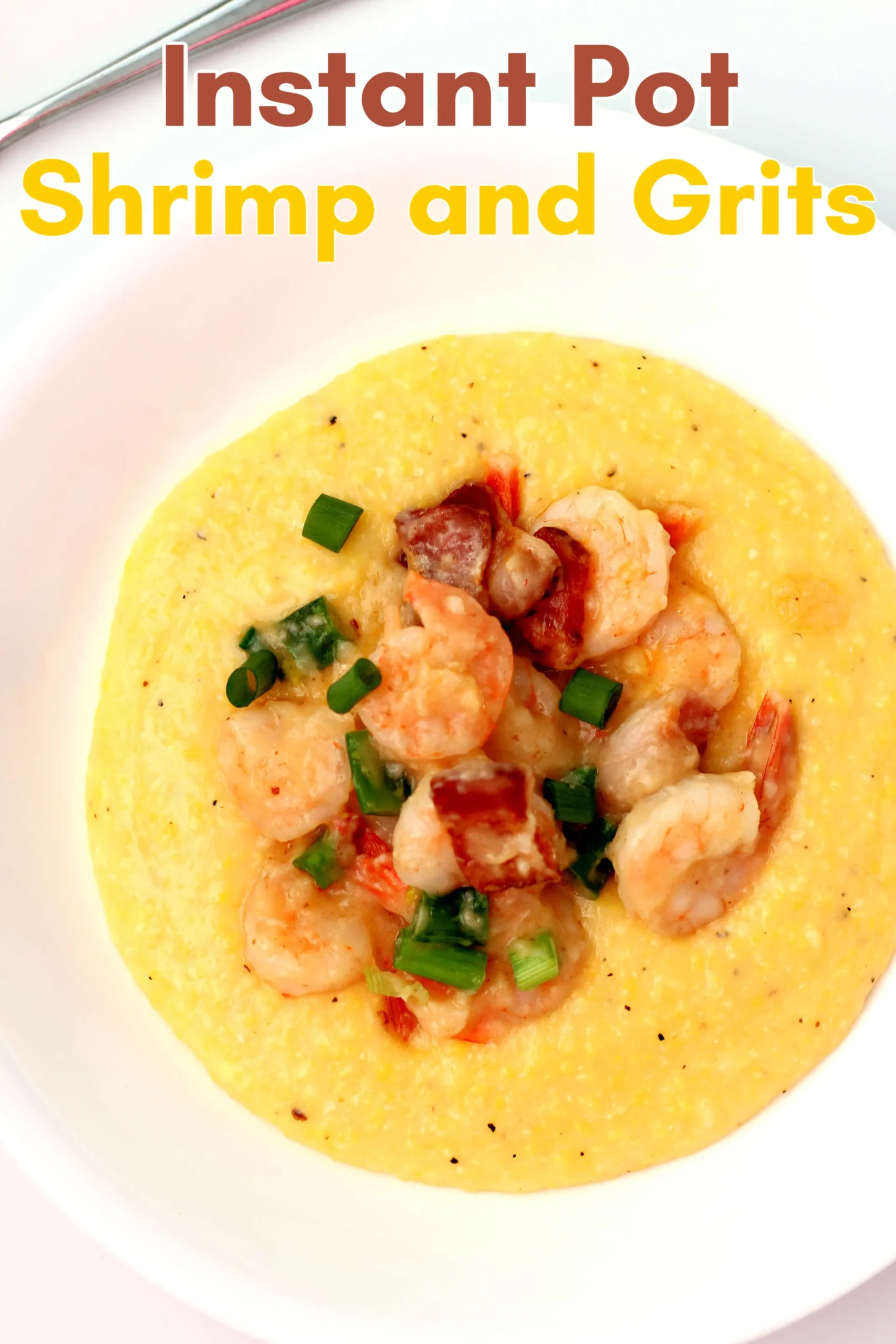 Instant Pot Shrimp Cheese Grits